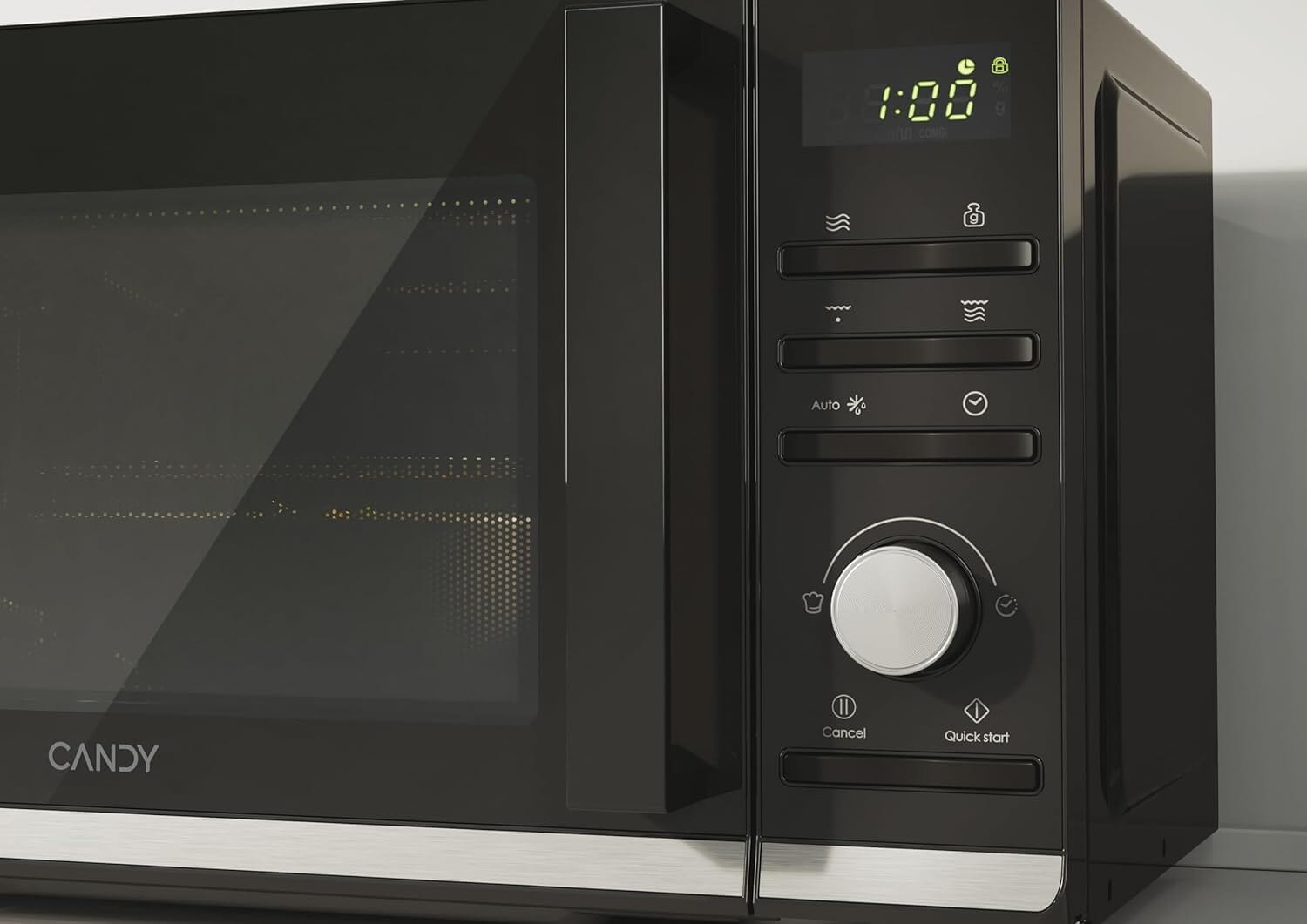 MICROONDAS CANDY CMGA25TNDB 25LT NEGRO C/GRILL