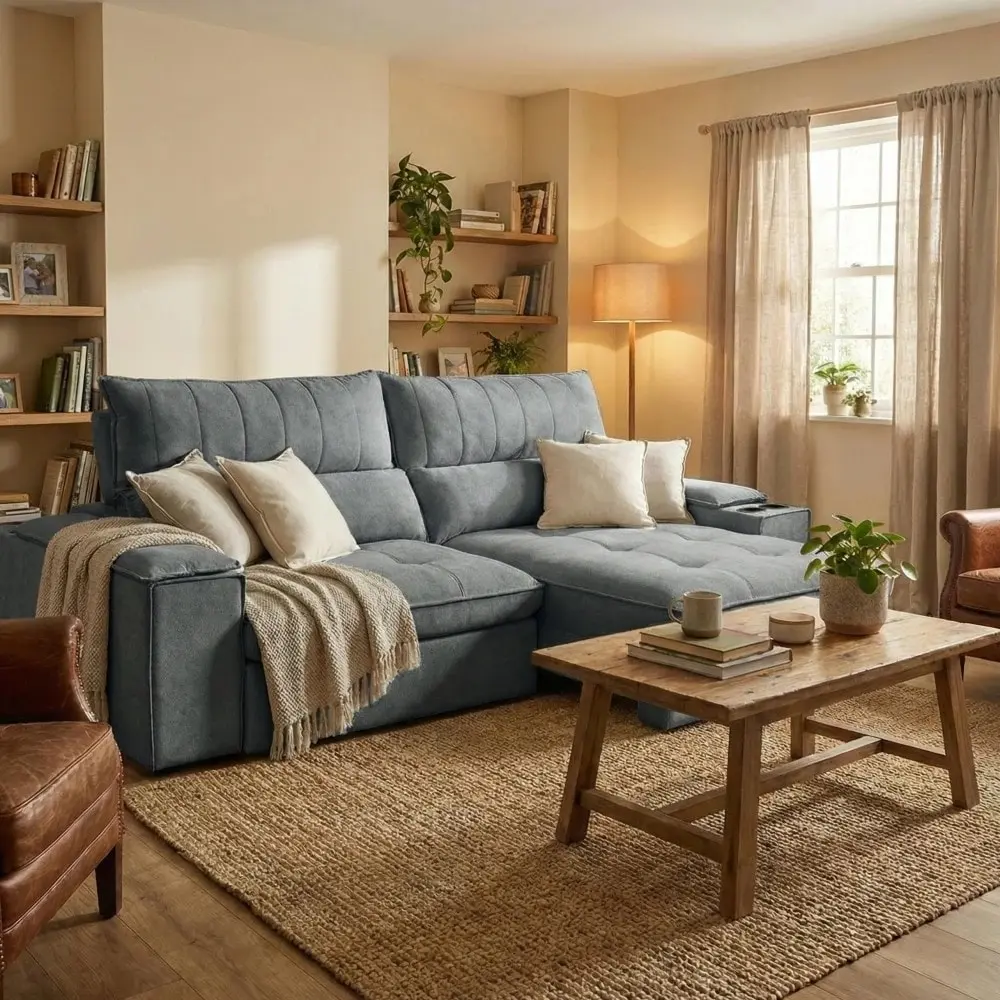 Sillón 3 cuerpos - Bariloche - Gris