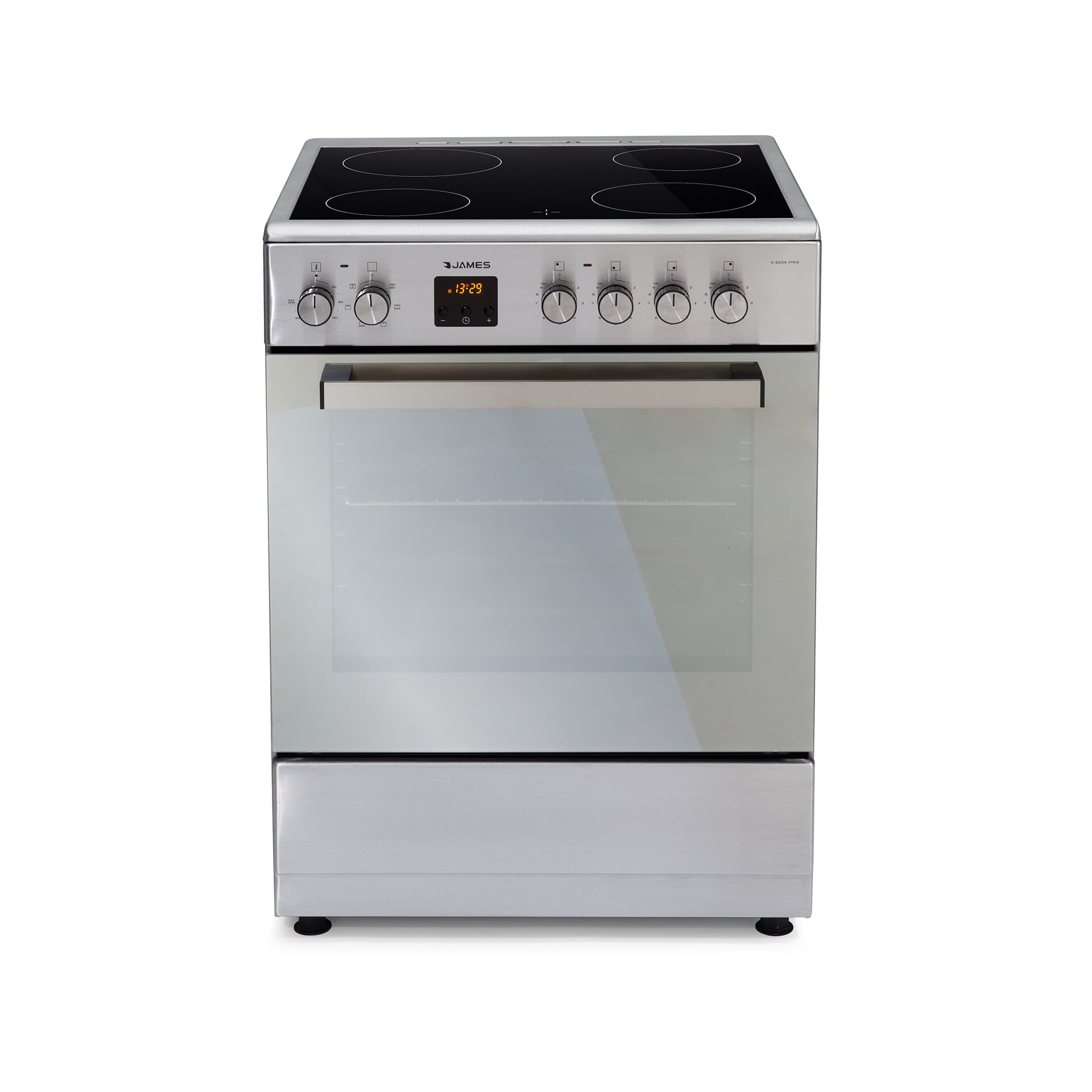Cocina vitrocerámica James 60 cm