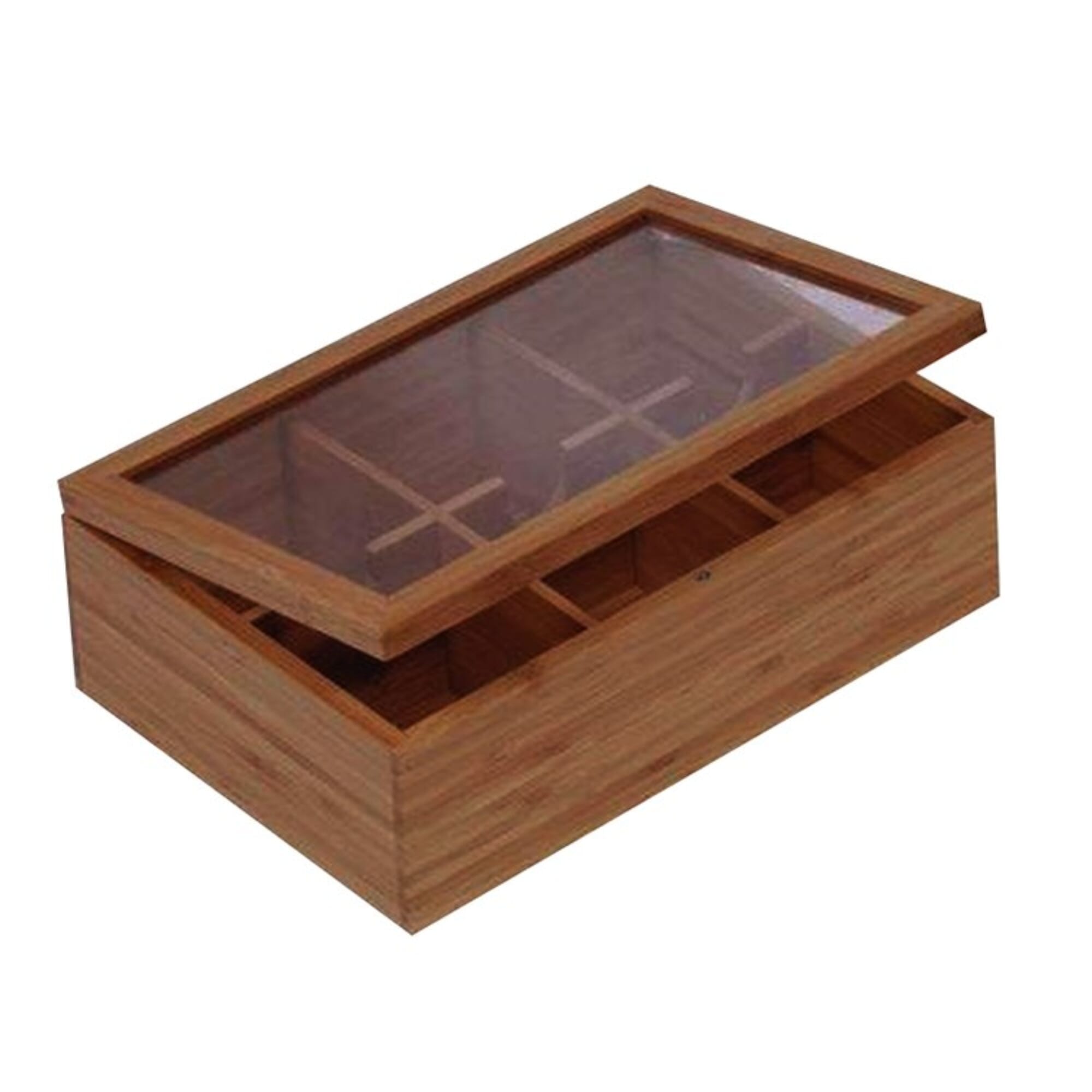 Caja para te 6 divisiones bamboo