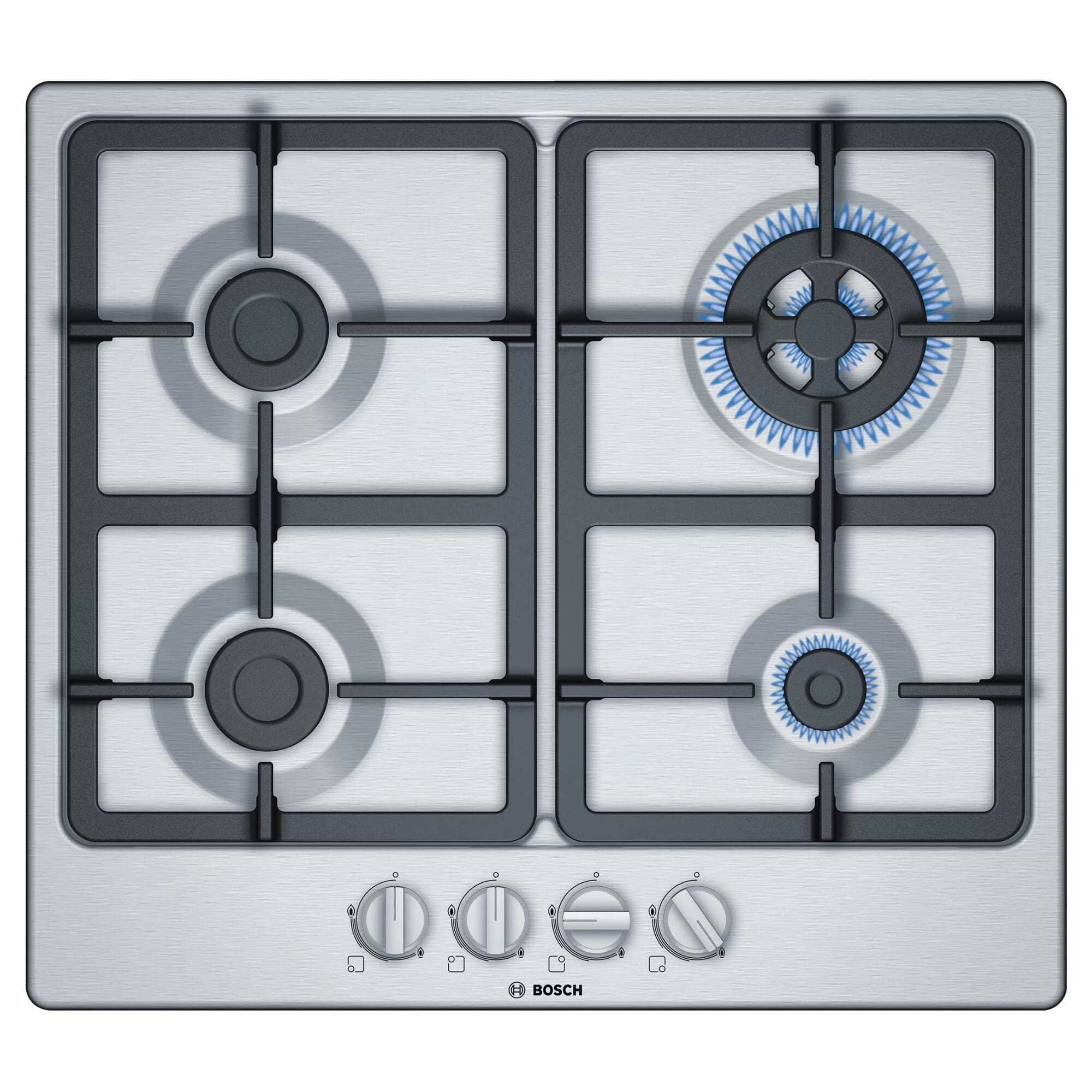 Anafe a gas Bosch 4 hornallas inox 