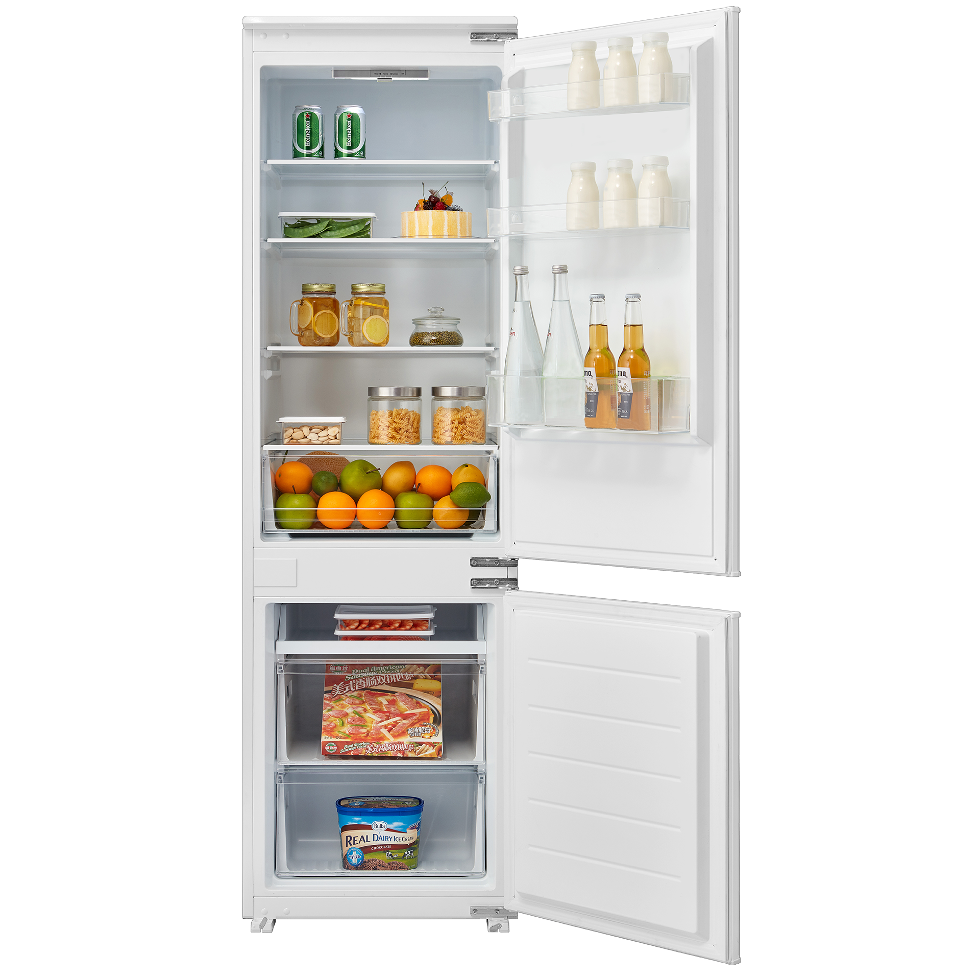 Heladera panelable James 296 litros c/ freezer