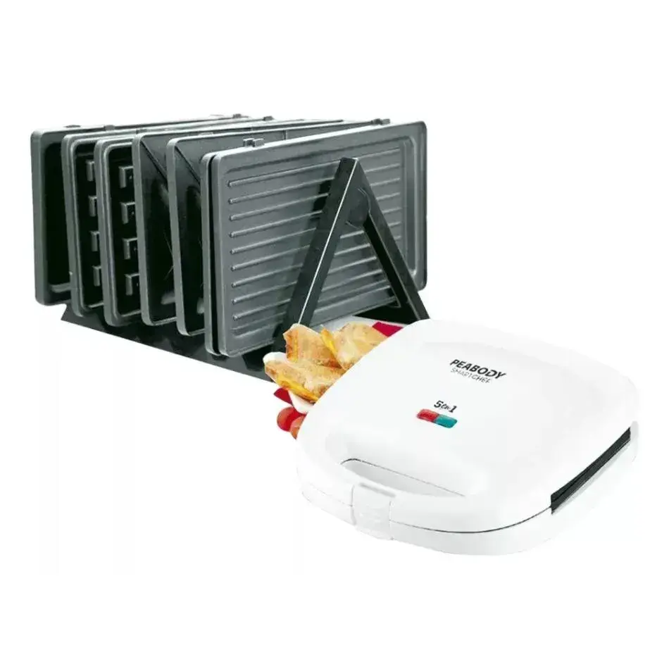 Sandwichera 5 en 1 Peabody