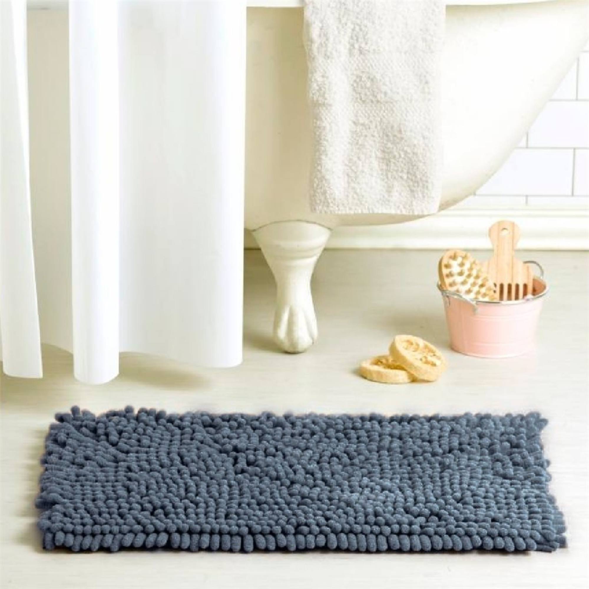 Alfombra para baño 40 x 60 cm bucle