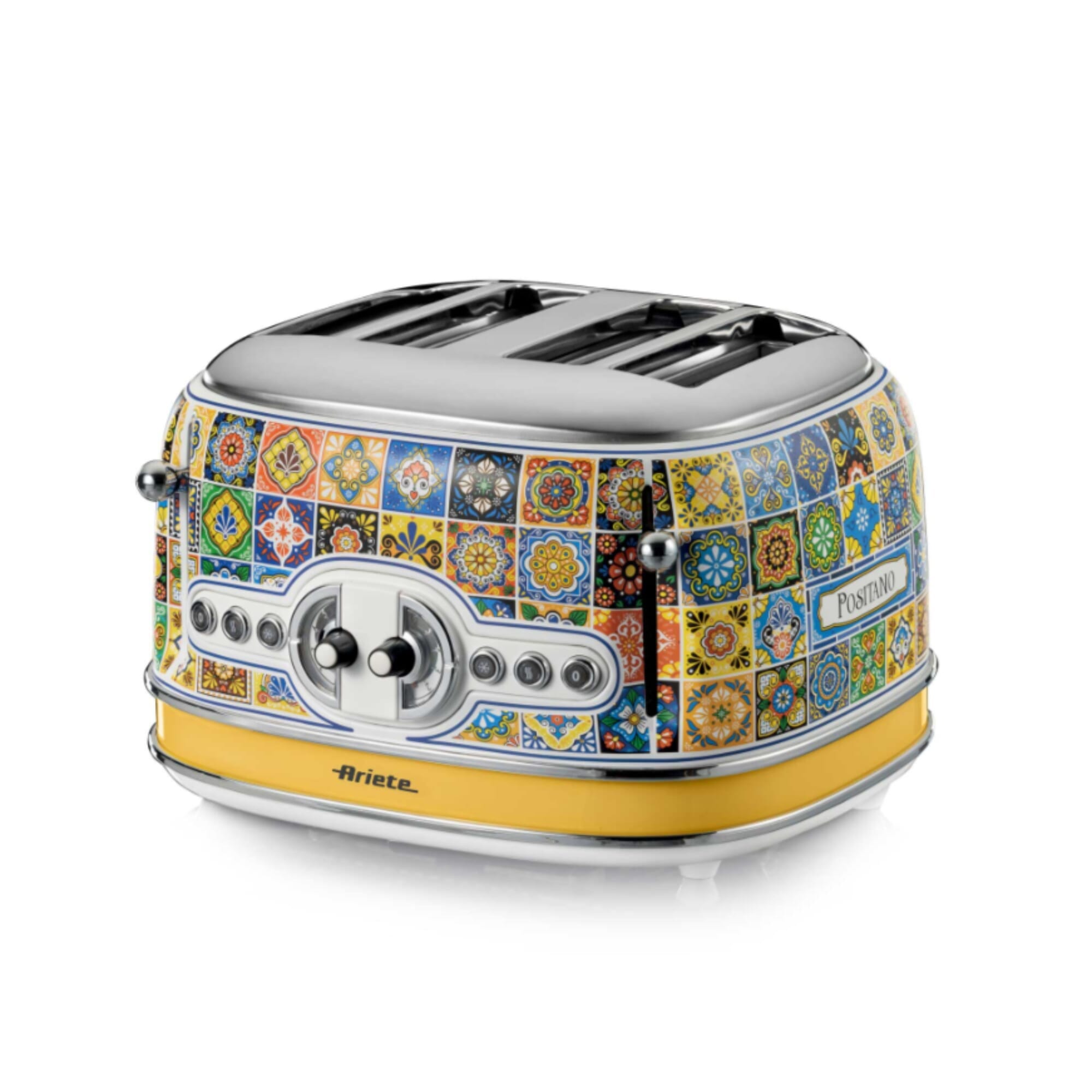 Tostadora Ariete 4 rebanadas Linea POSITANO