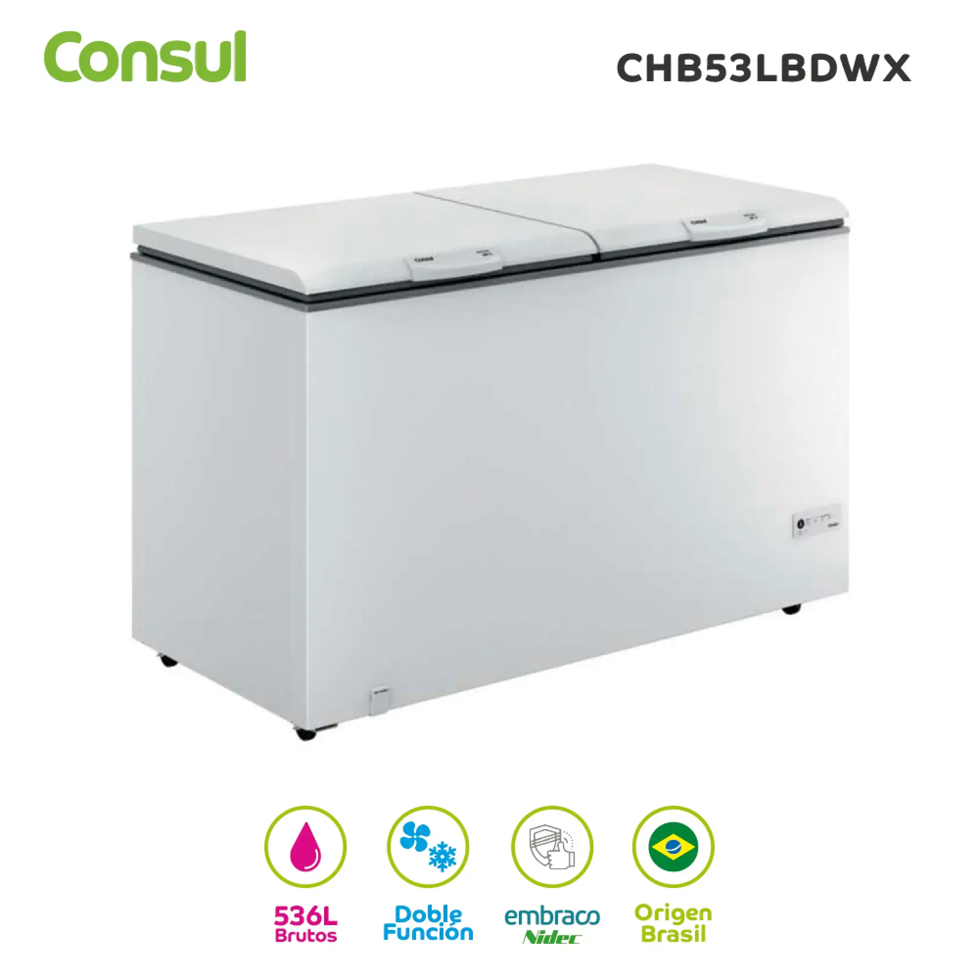 Freezer horizontal Consul 536 Litros