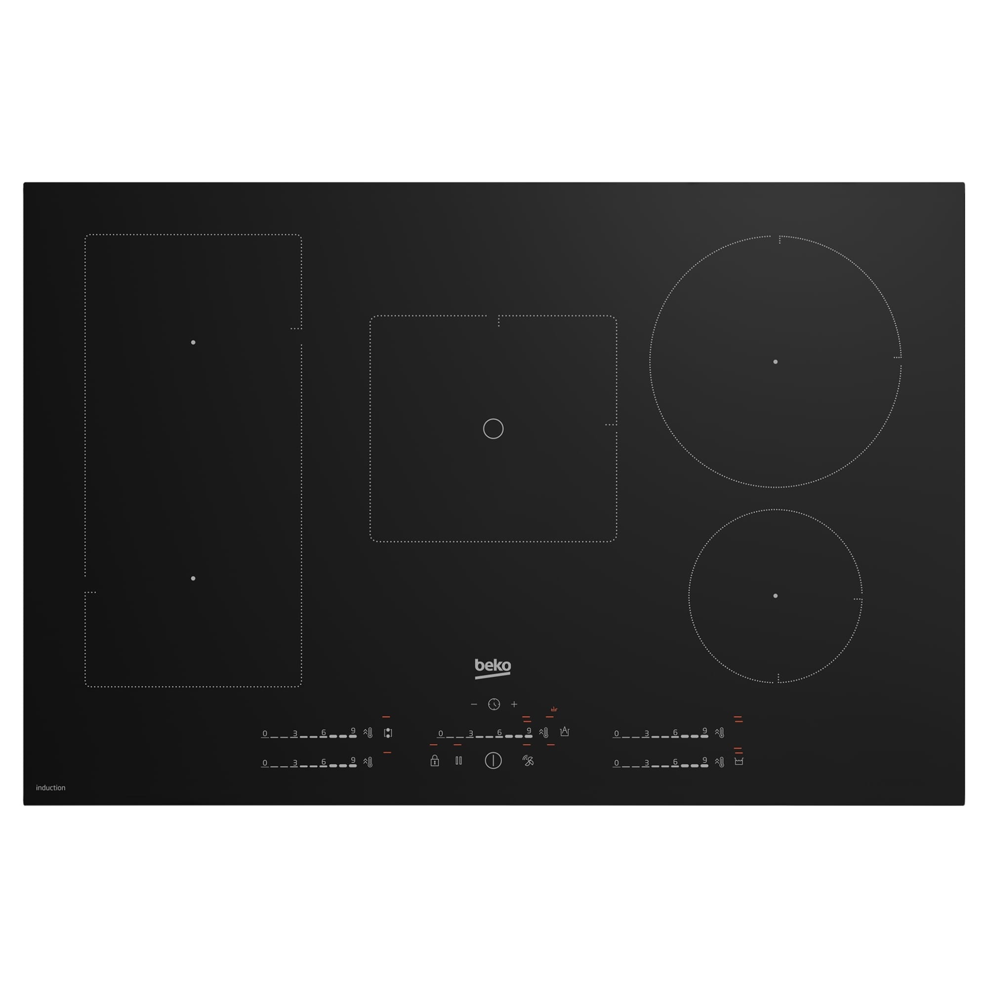 Anafe de inducción Beko 80 cm
