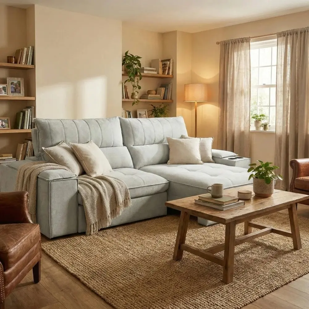 Sillón 3 cuerpos - Bariloche - Beige