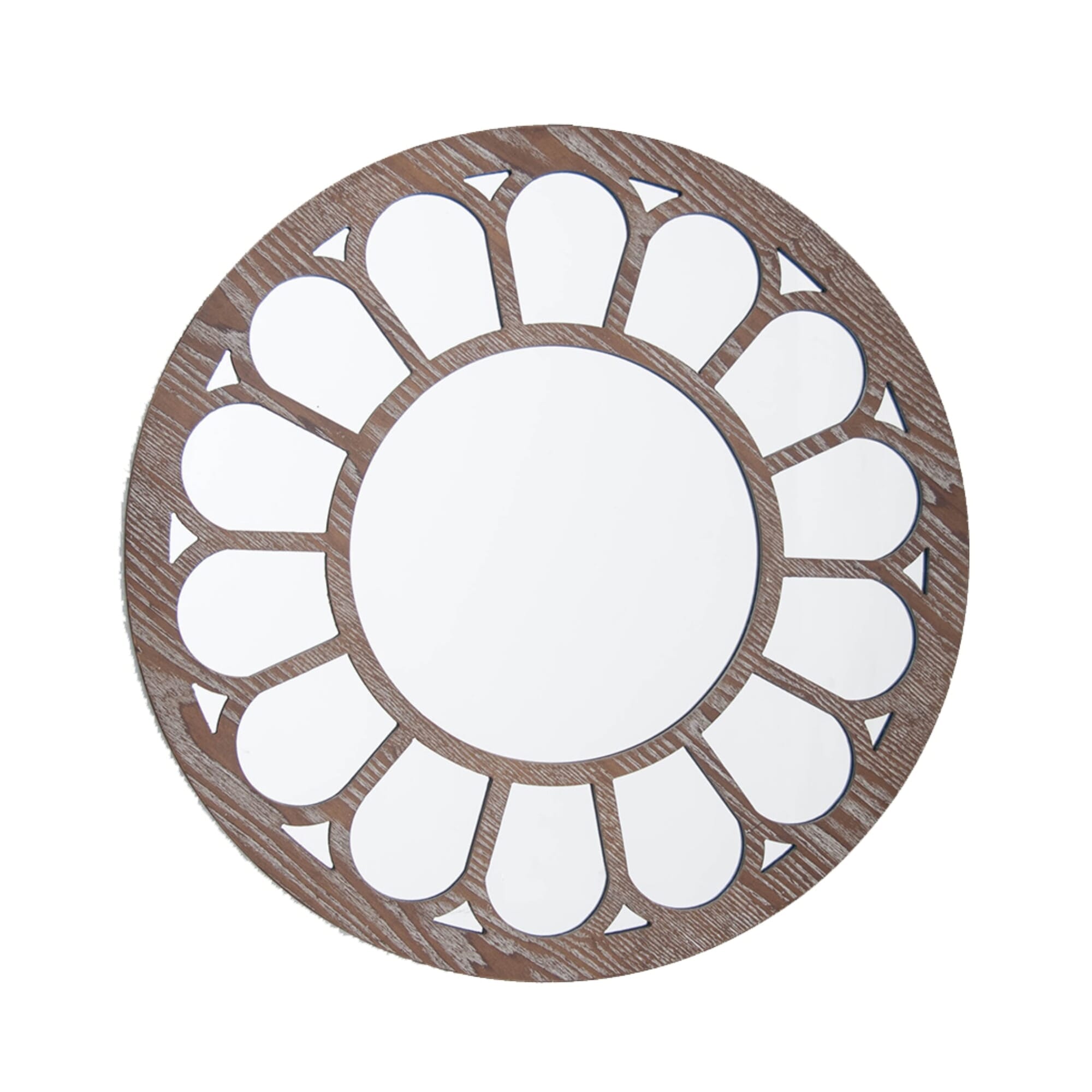 Espejo circular diseño flor SELECTA