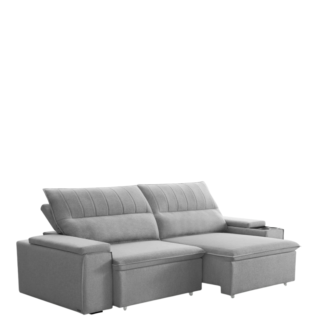 Sillón 3 cuerpos - Pavia - Gris