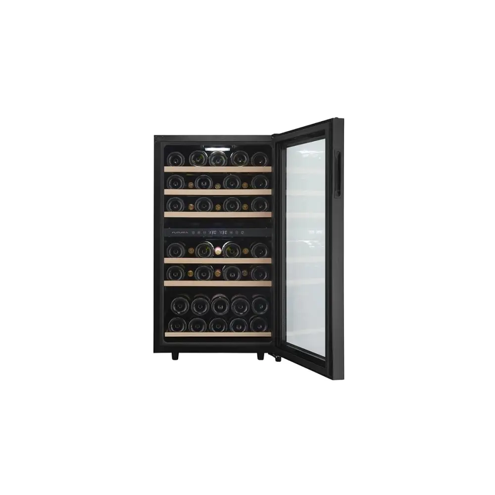 Enfriadora de vino Futura FUT-EV43N Vidrio Negro
