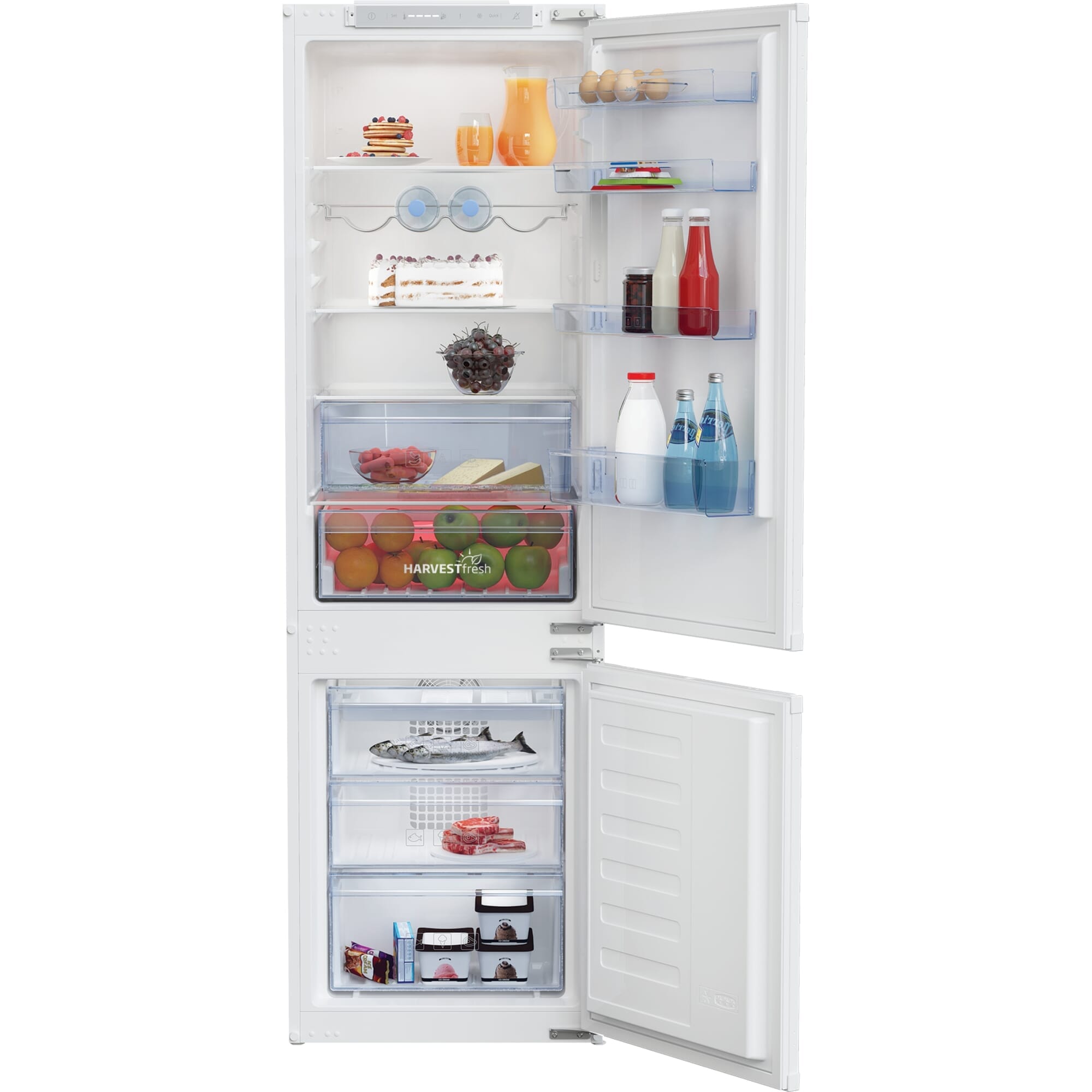 Heladera panelable Beko 300 Litros con freezer