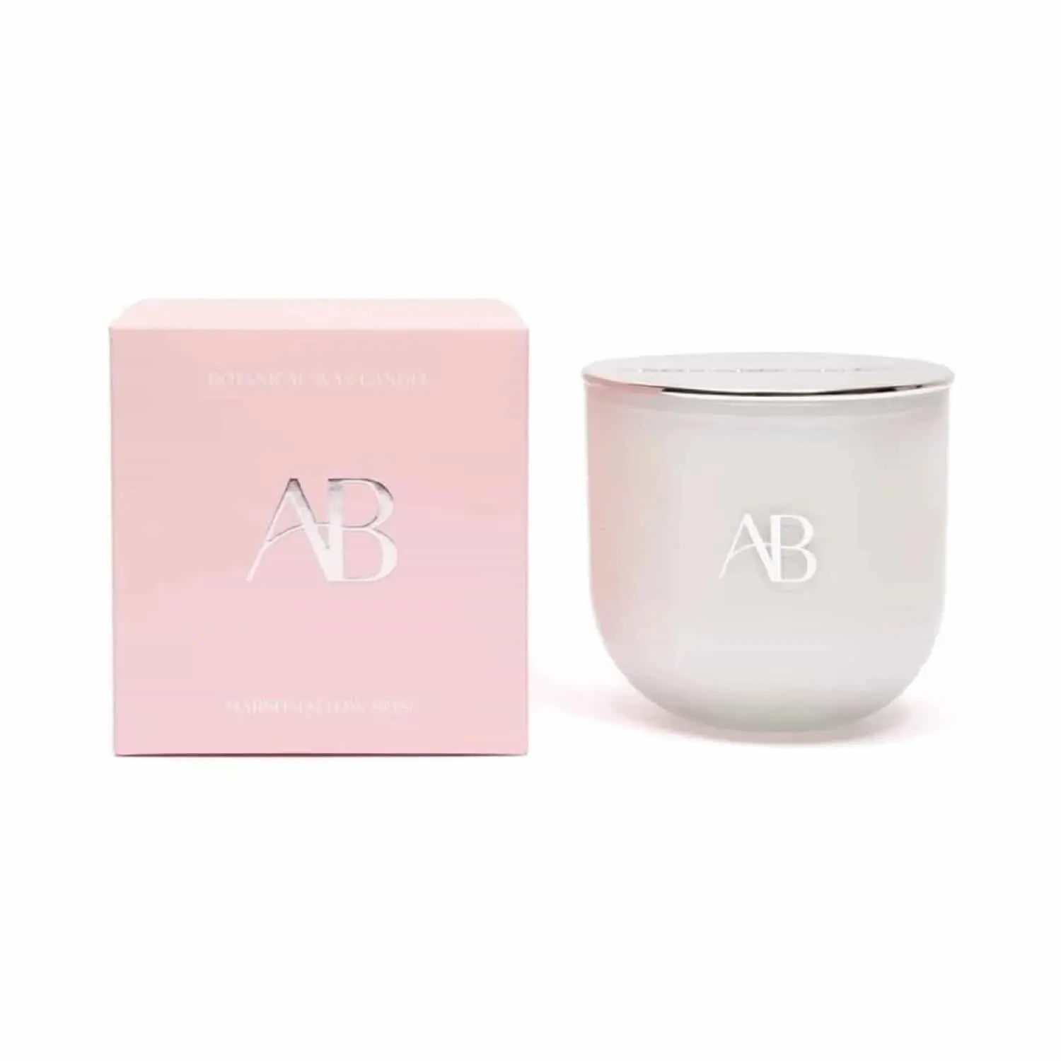 VELA AROMATIVA 340G MARSHMALLOW ROSA