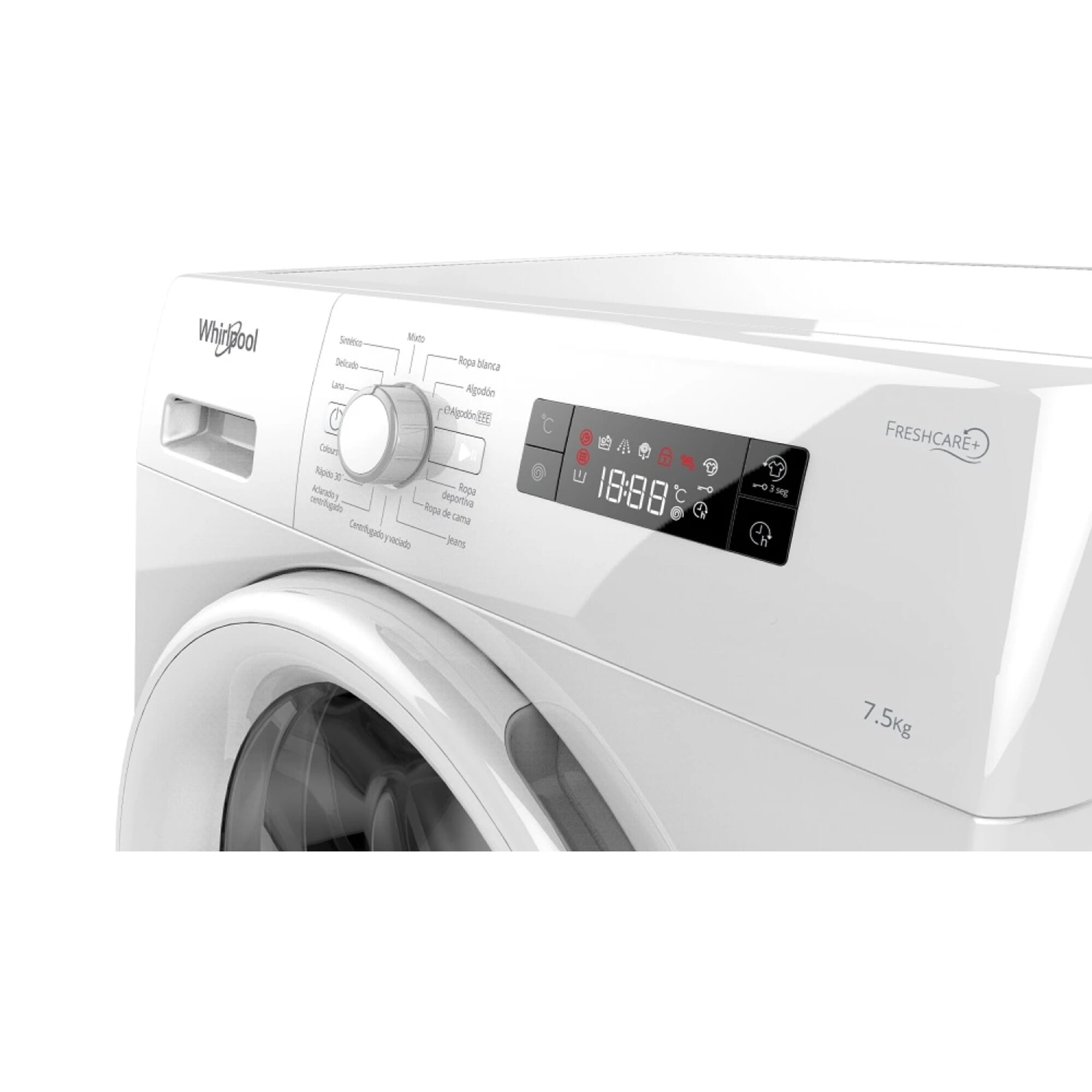 Lavarropas 7,5 Kg Whirlpool