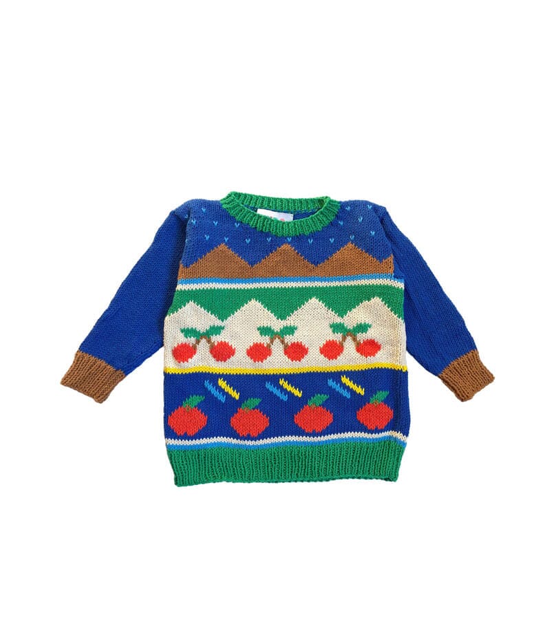 Blue Tutti Frutti Sweater