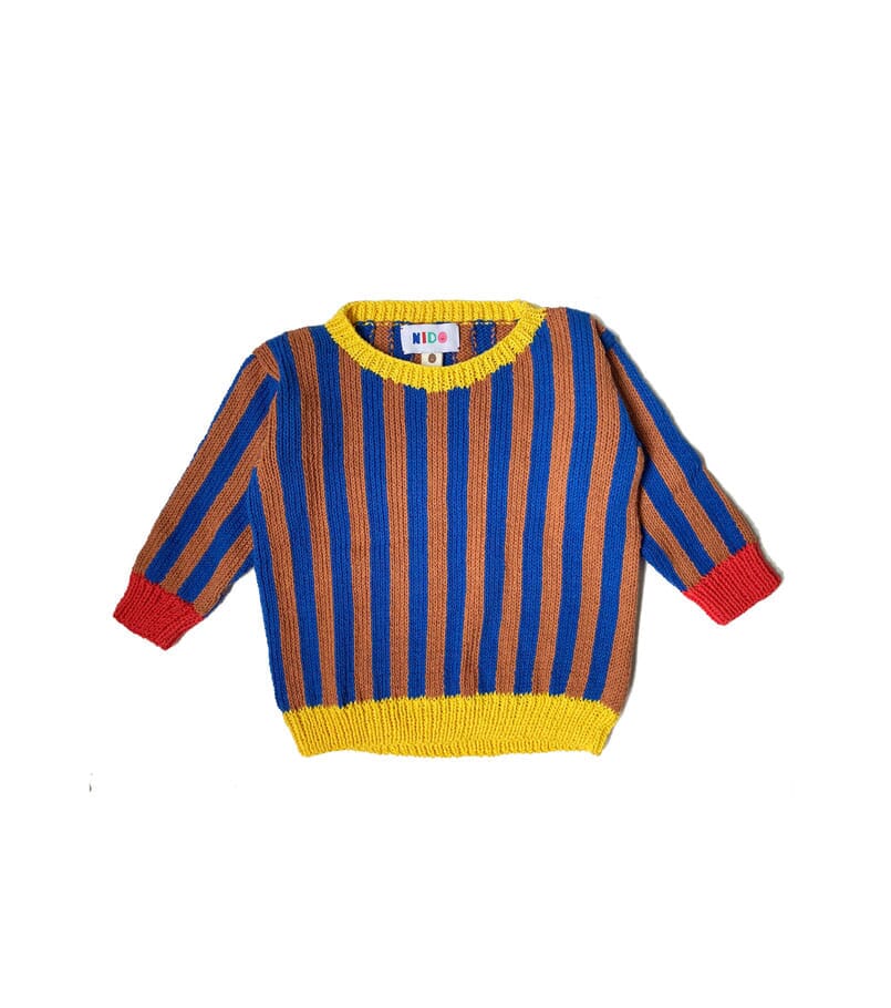 Blue Stripe Sweater