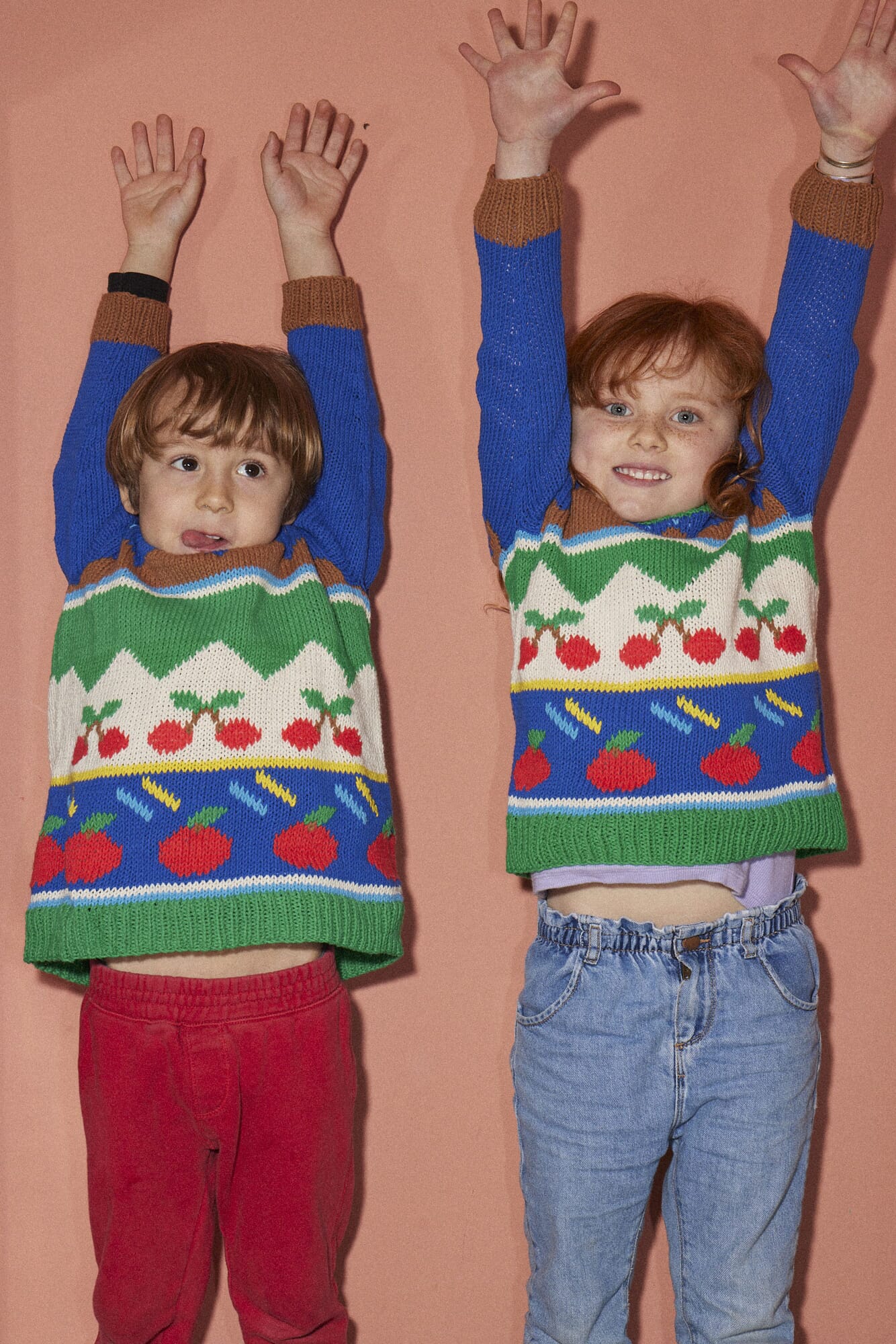 Blue Tutti Frutti Sweater