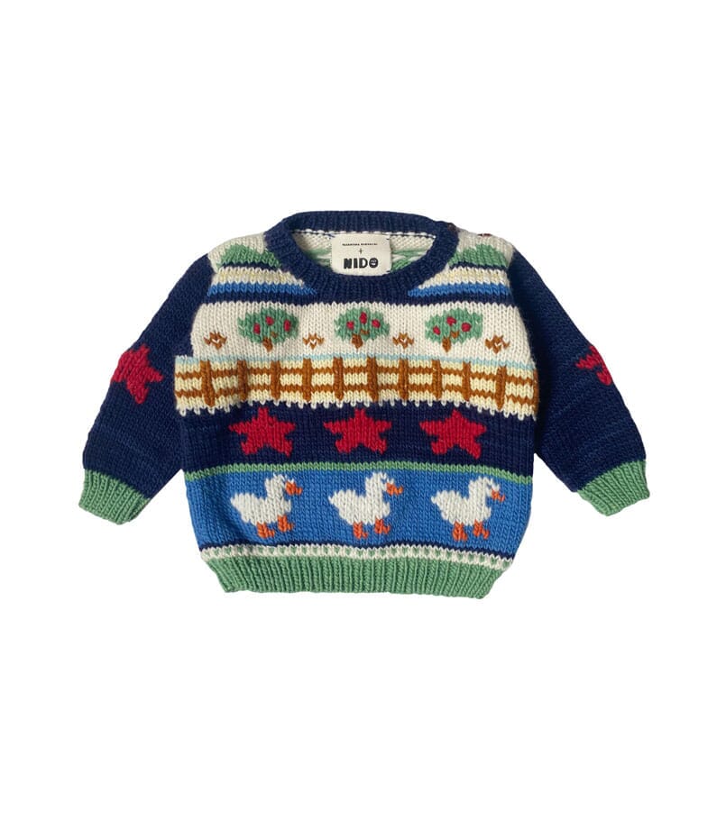 Navy Prado Sweater