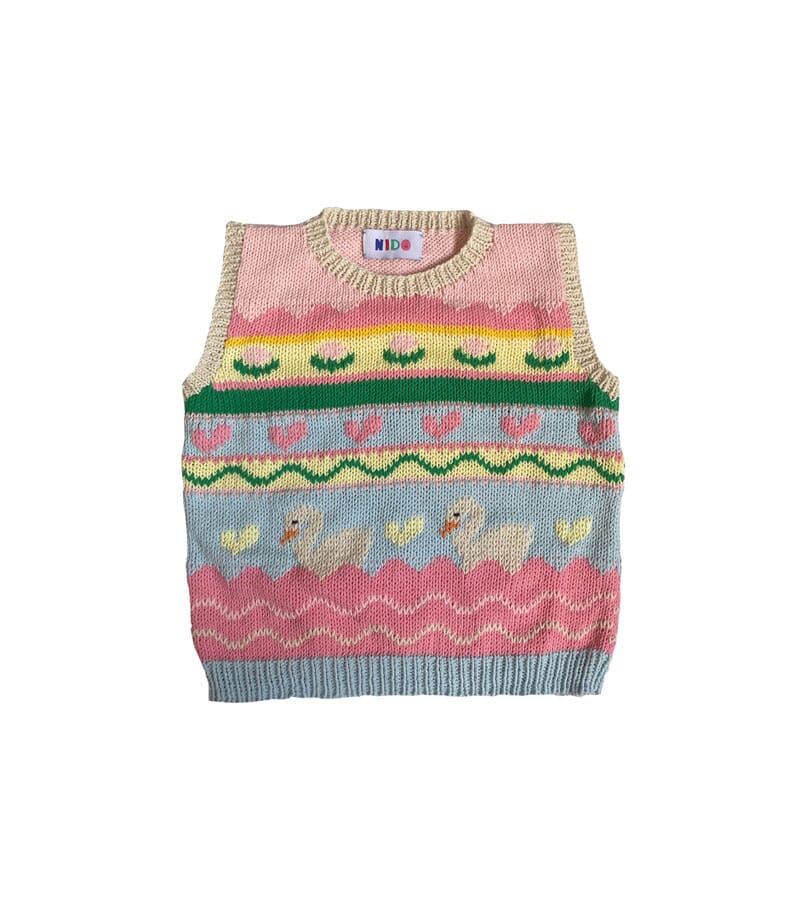 Pastel Lake Vest