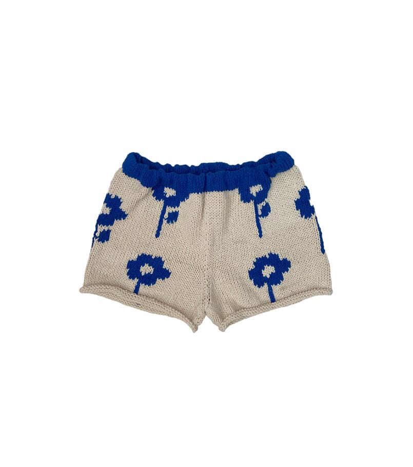 Blue Floral Short