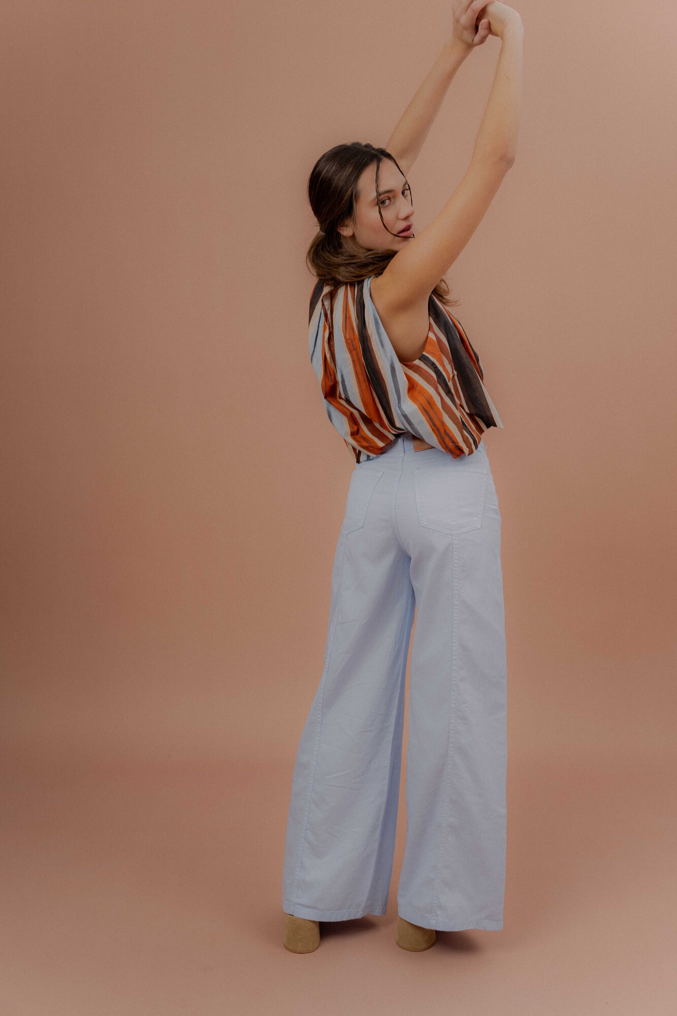 PANTALON AMARANTO