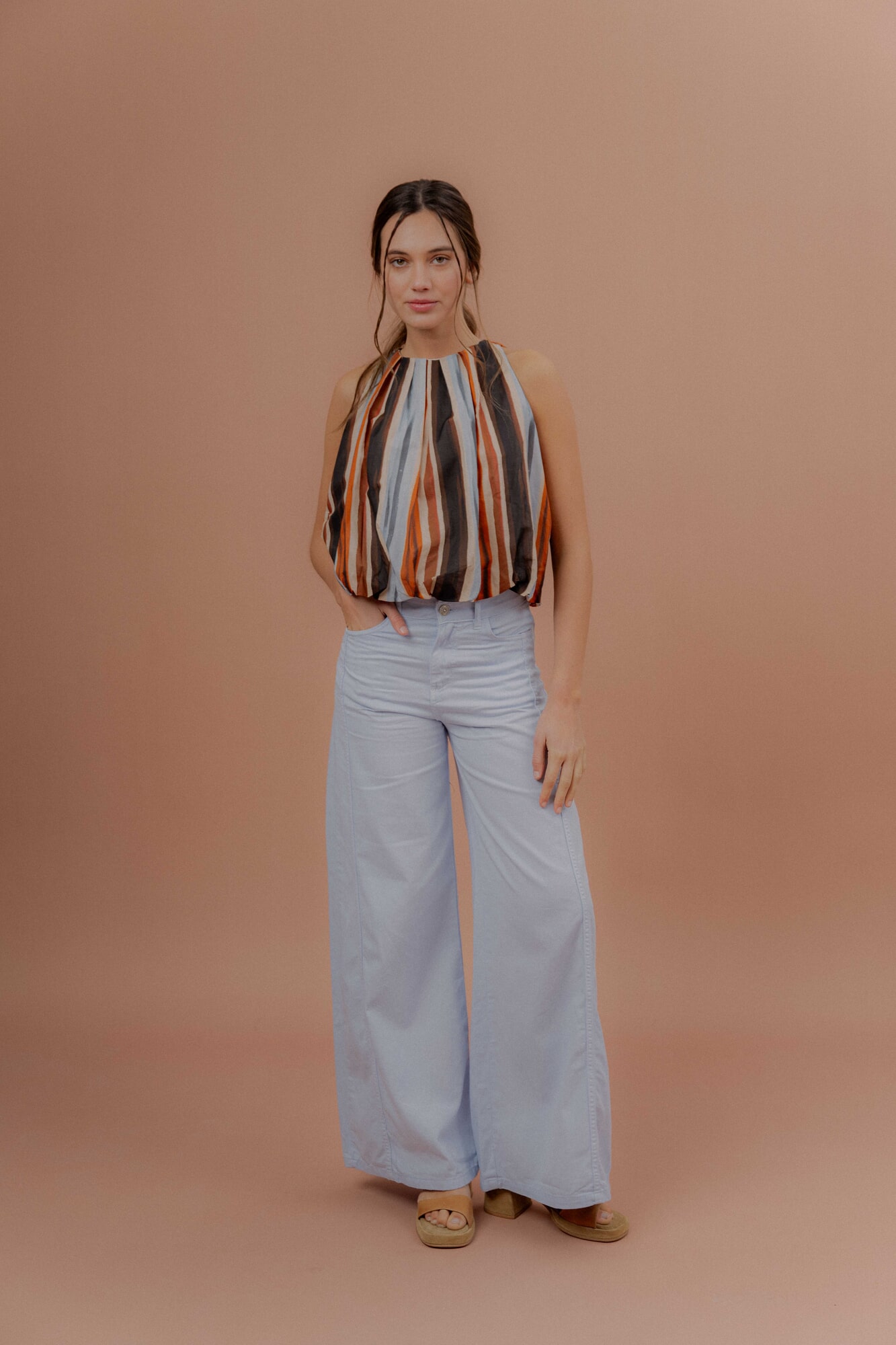 PANTALON AMARANTO