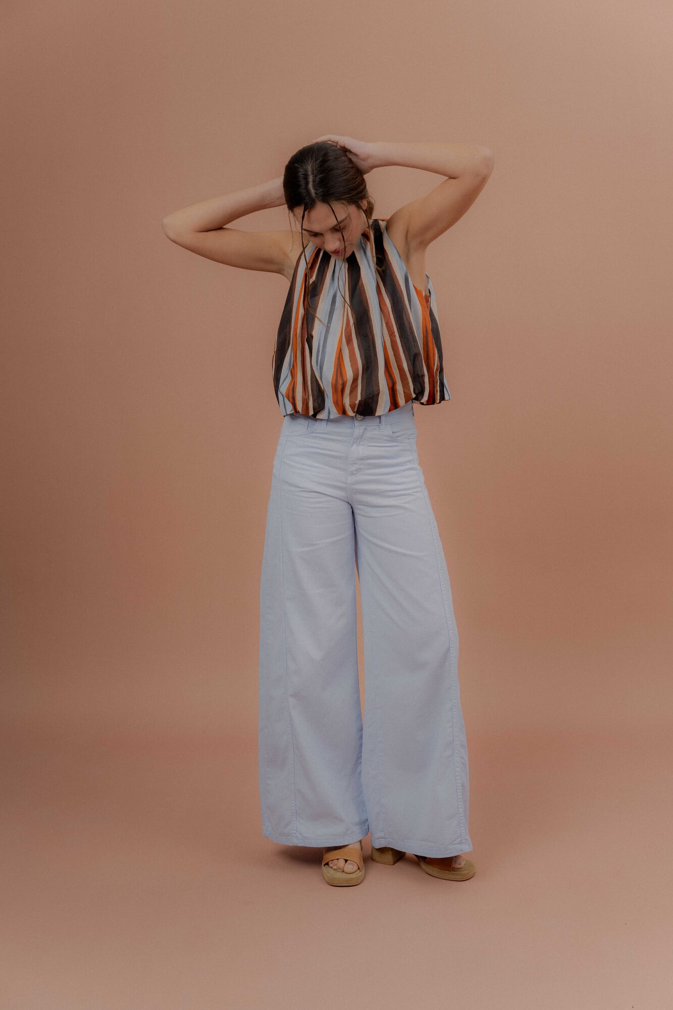 PANTALON AMARANTO