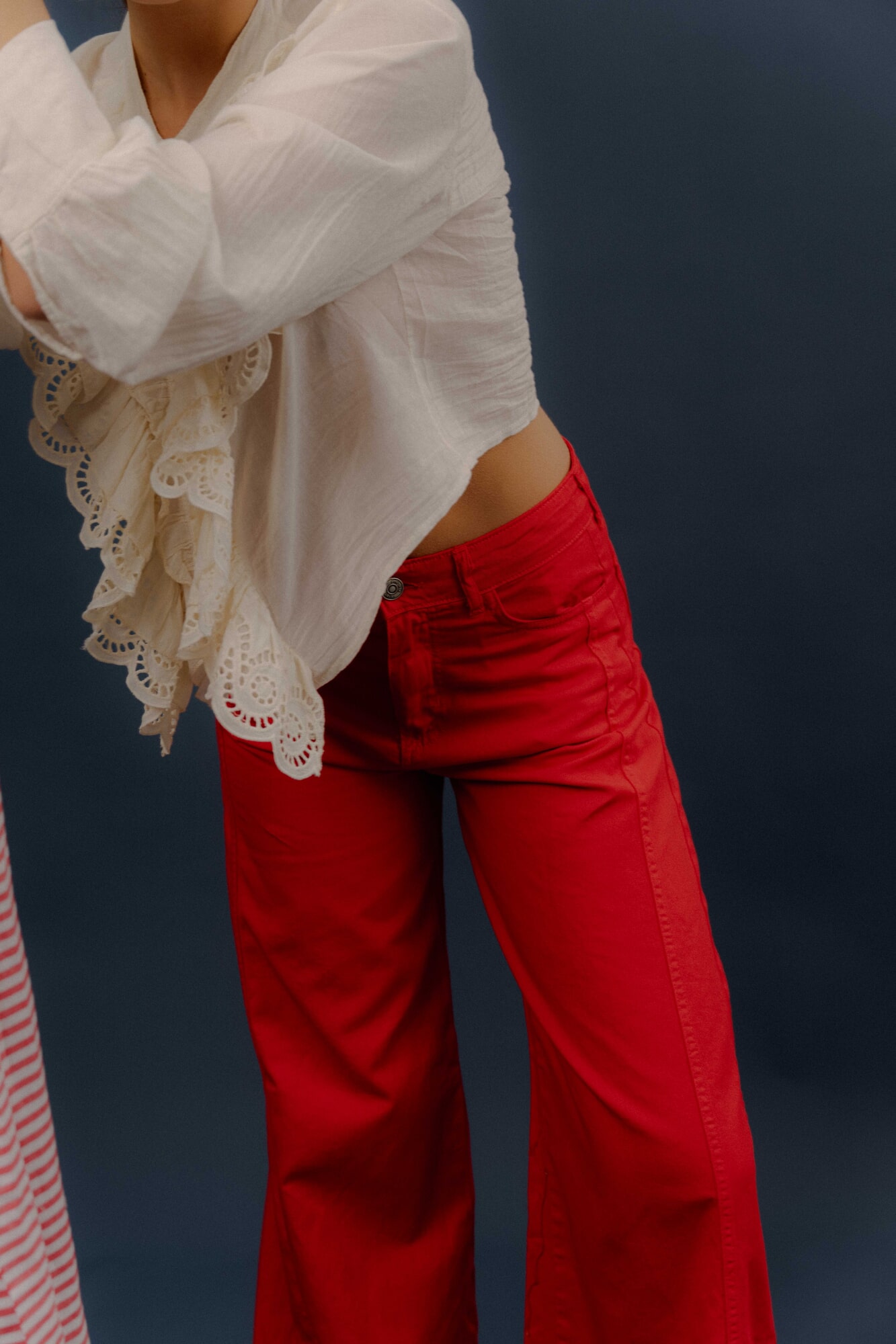 PANTALON AMARANTO