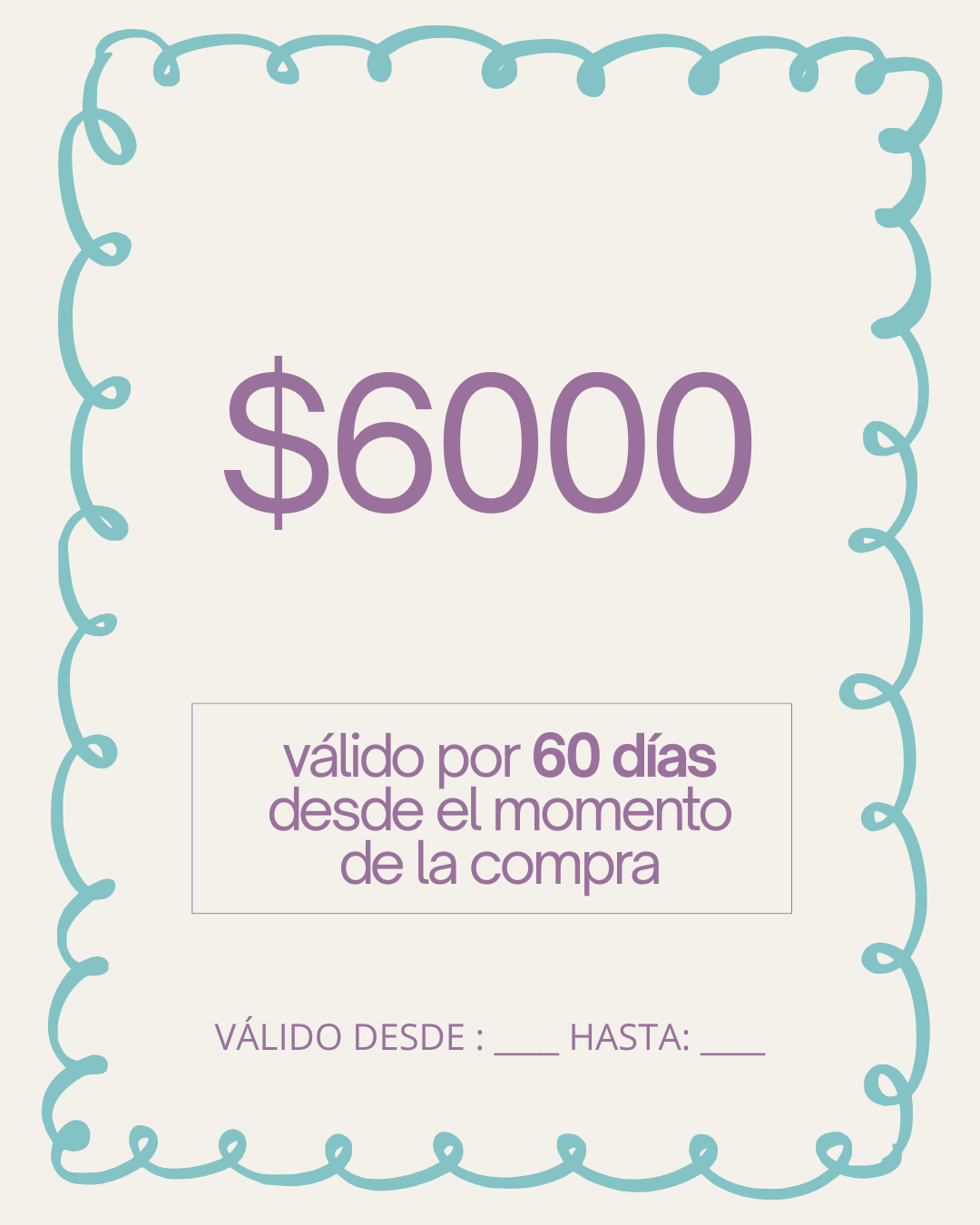 GIFT CARD 6