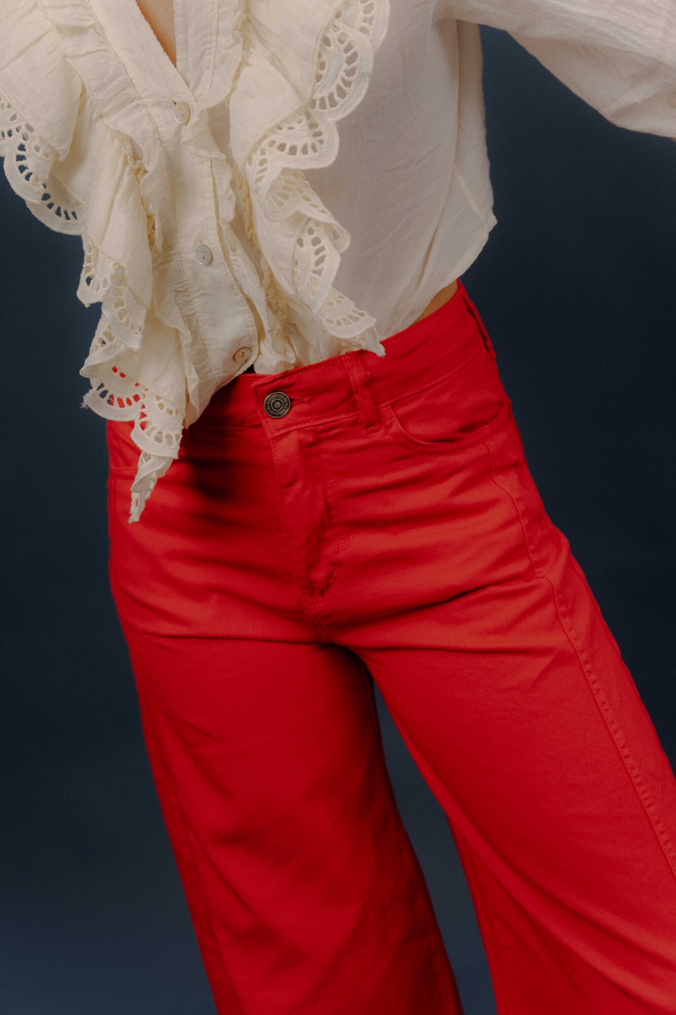 PANTALON AMARANTO