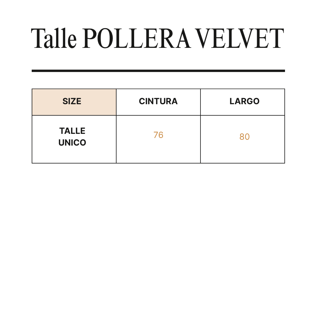 Guía de talles