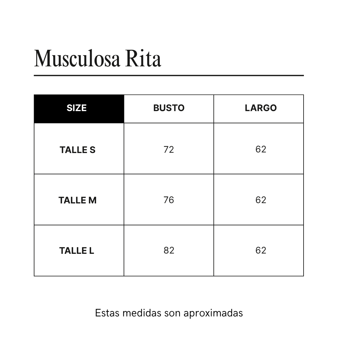 Guía de talles