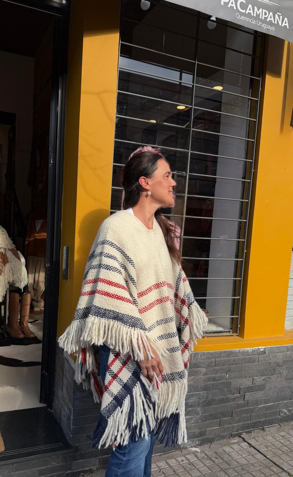 Poncho abrazo