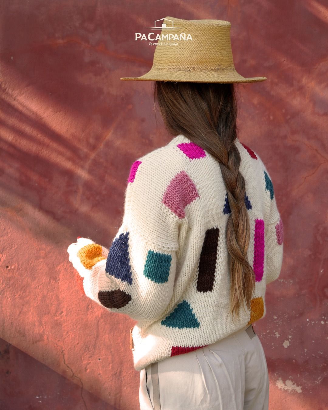 Buzo Geometrico Lana Merino