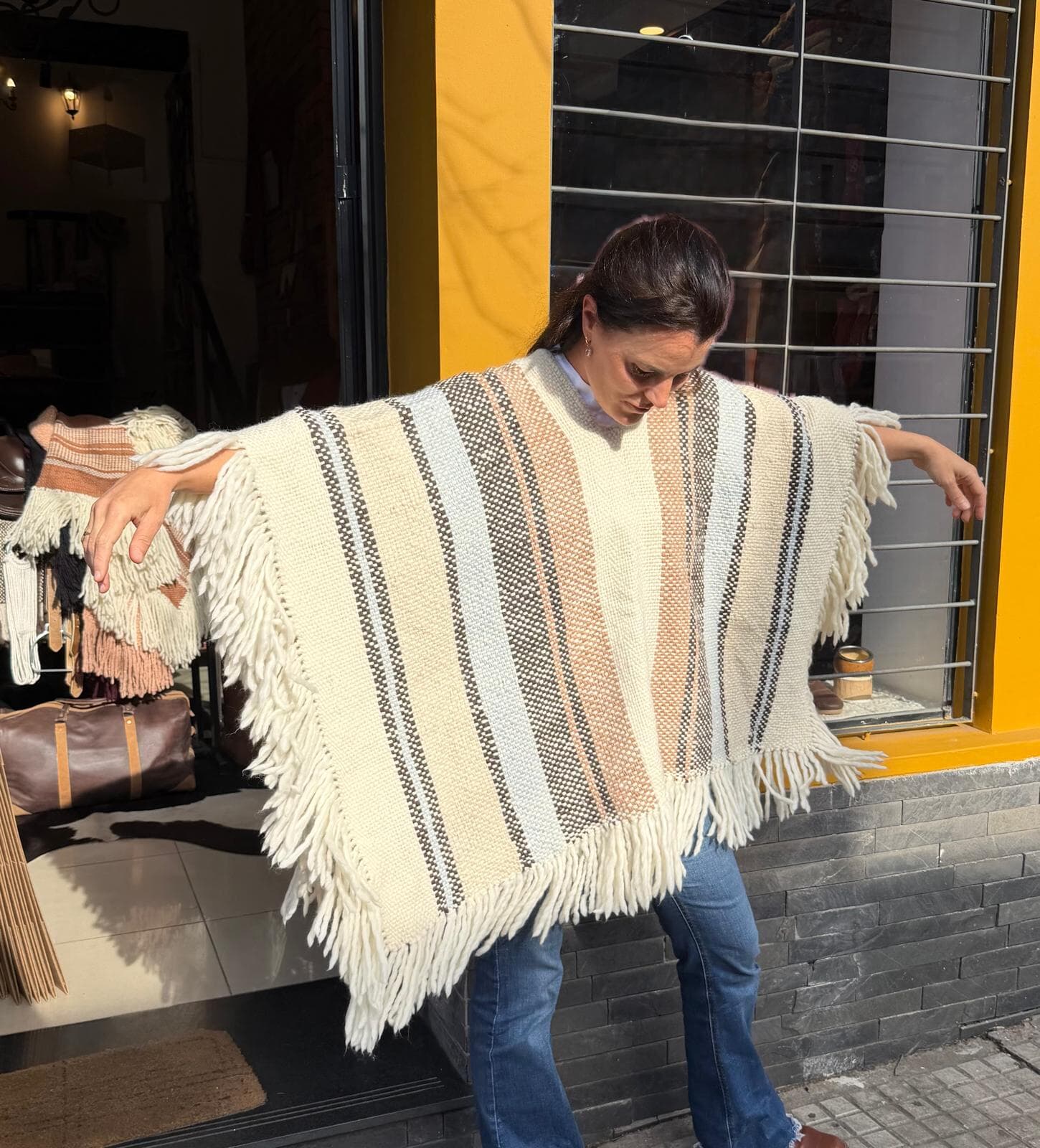 Poncho abrazo