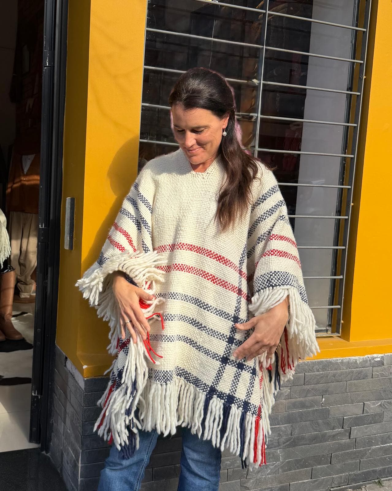 Poncho abrazo