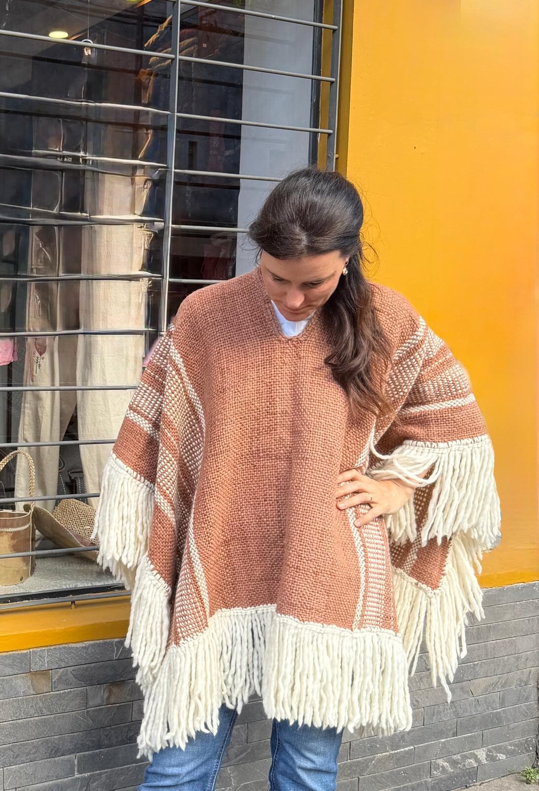 Poncho abrazo