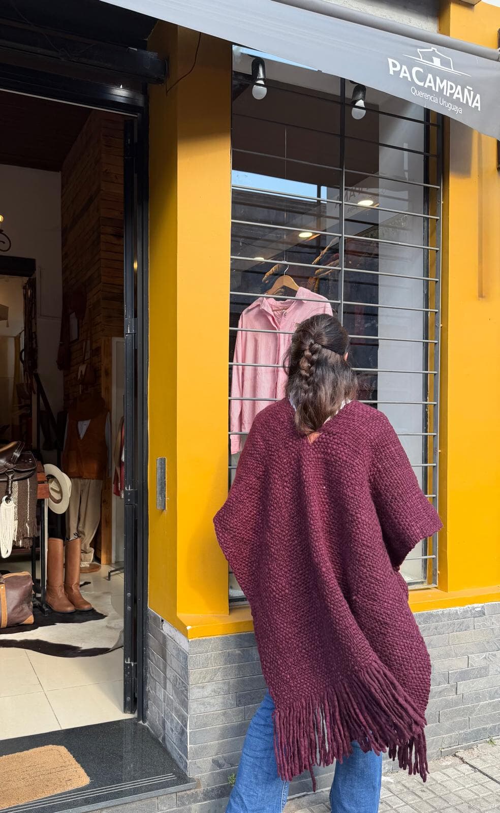 Ruana Lana Merino