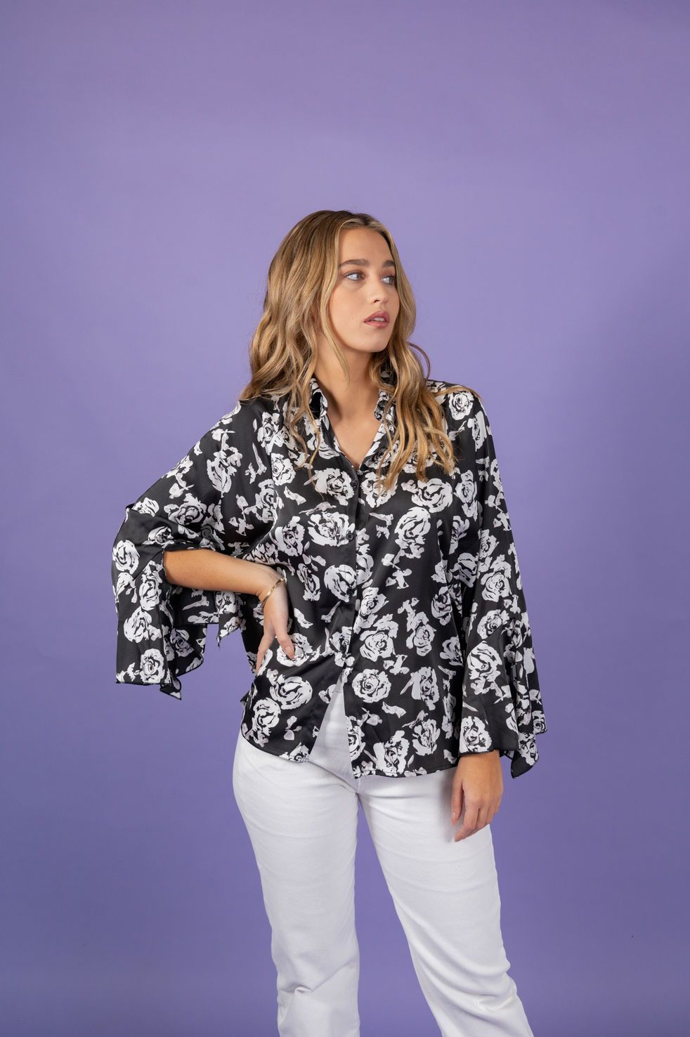 CAMISA LAVANDA