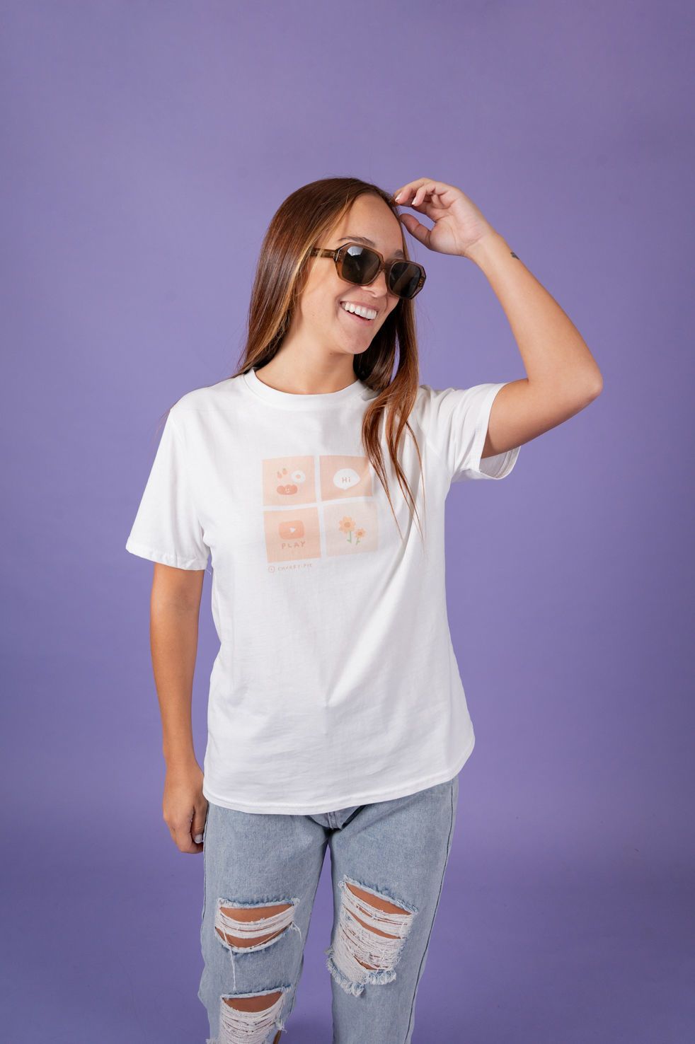 T-SHIRT ESTAMPA HI
