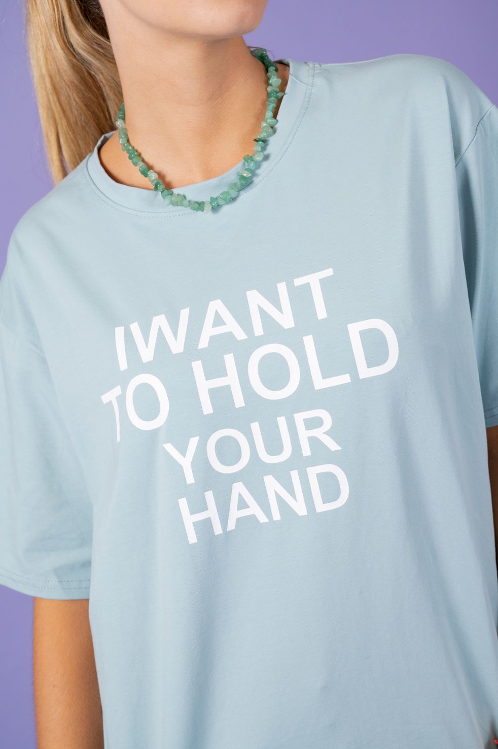 T-SHIRT ESTAMPA HOLD
