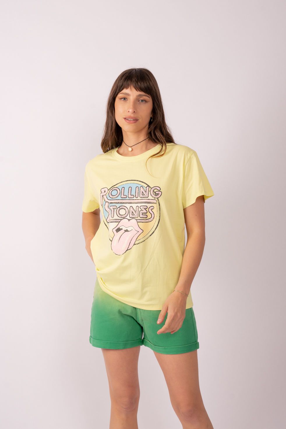 T-SHIRT ESTAMPADA WHATTS