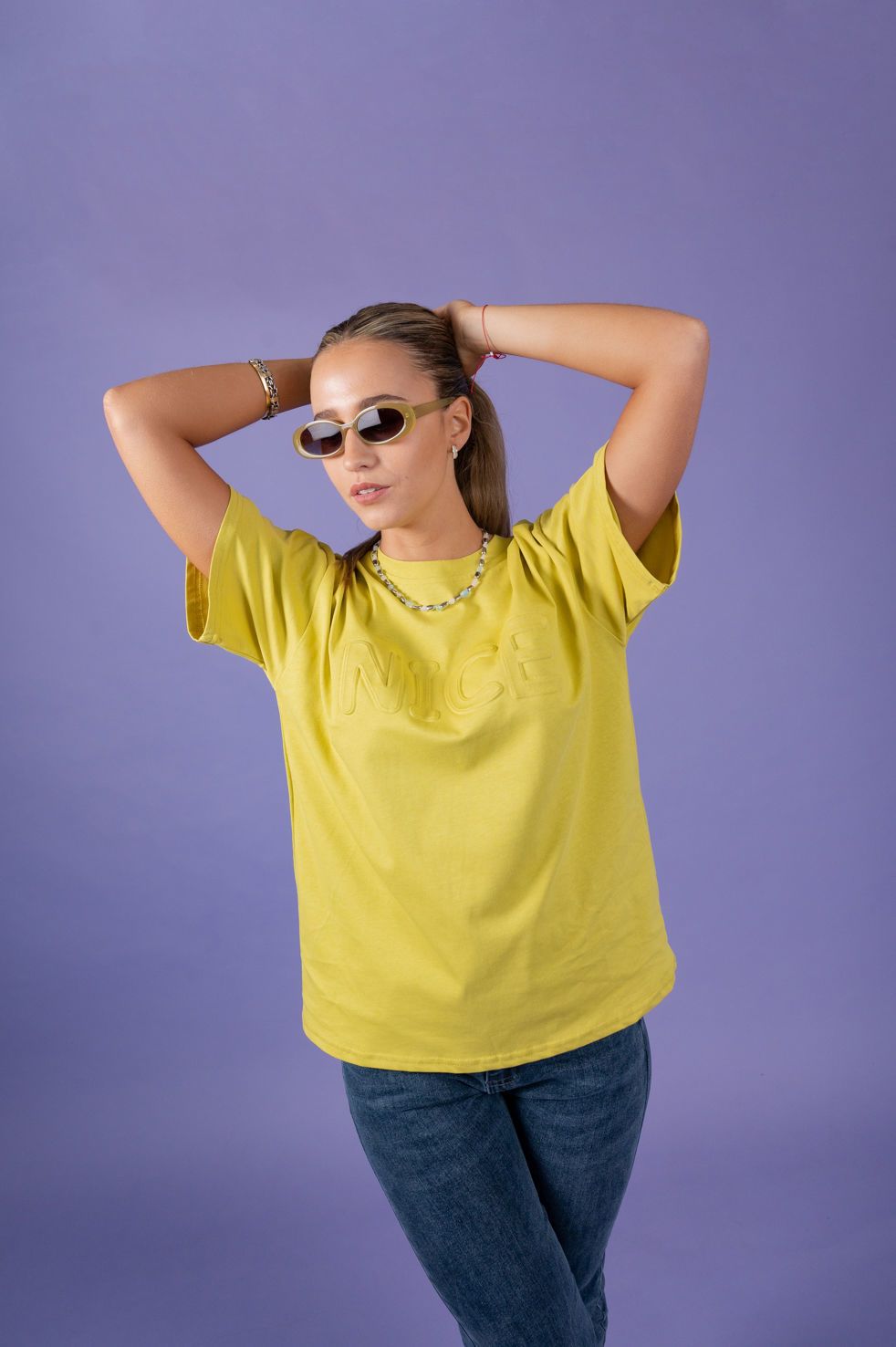 T-SHIRT ESTAMPA NICE
