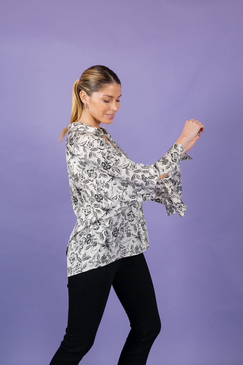 CAMISA LAVANDA