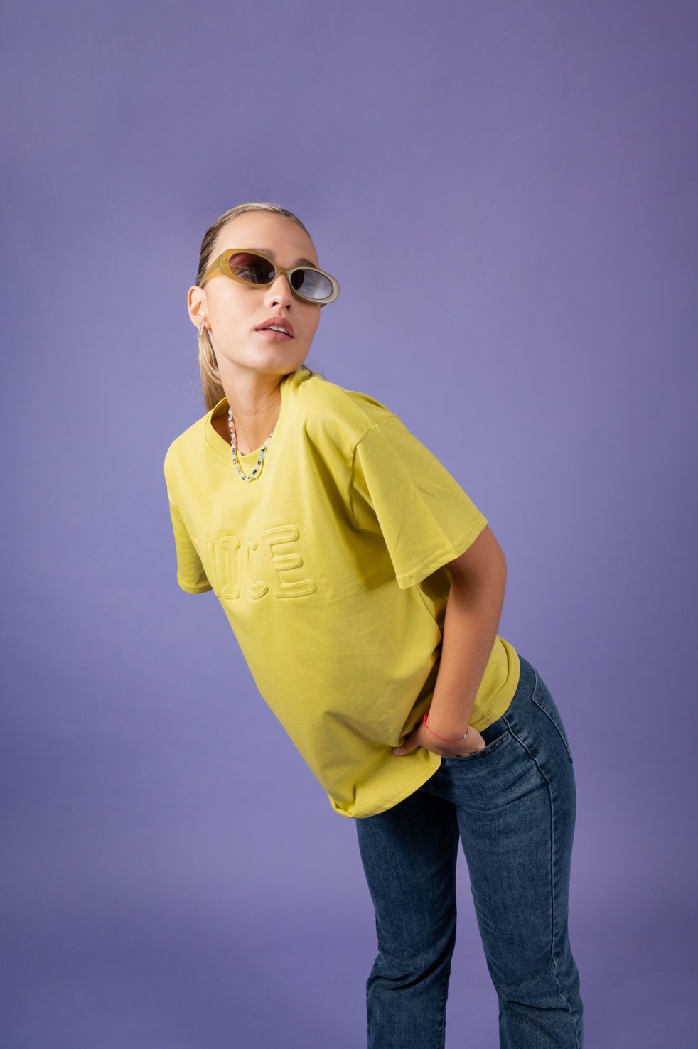 T-SHIRT ESTAMPA NICE