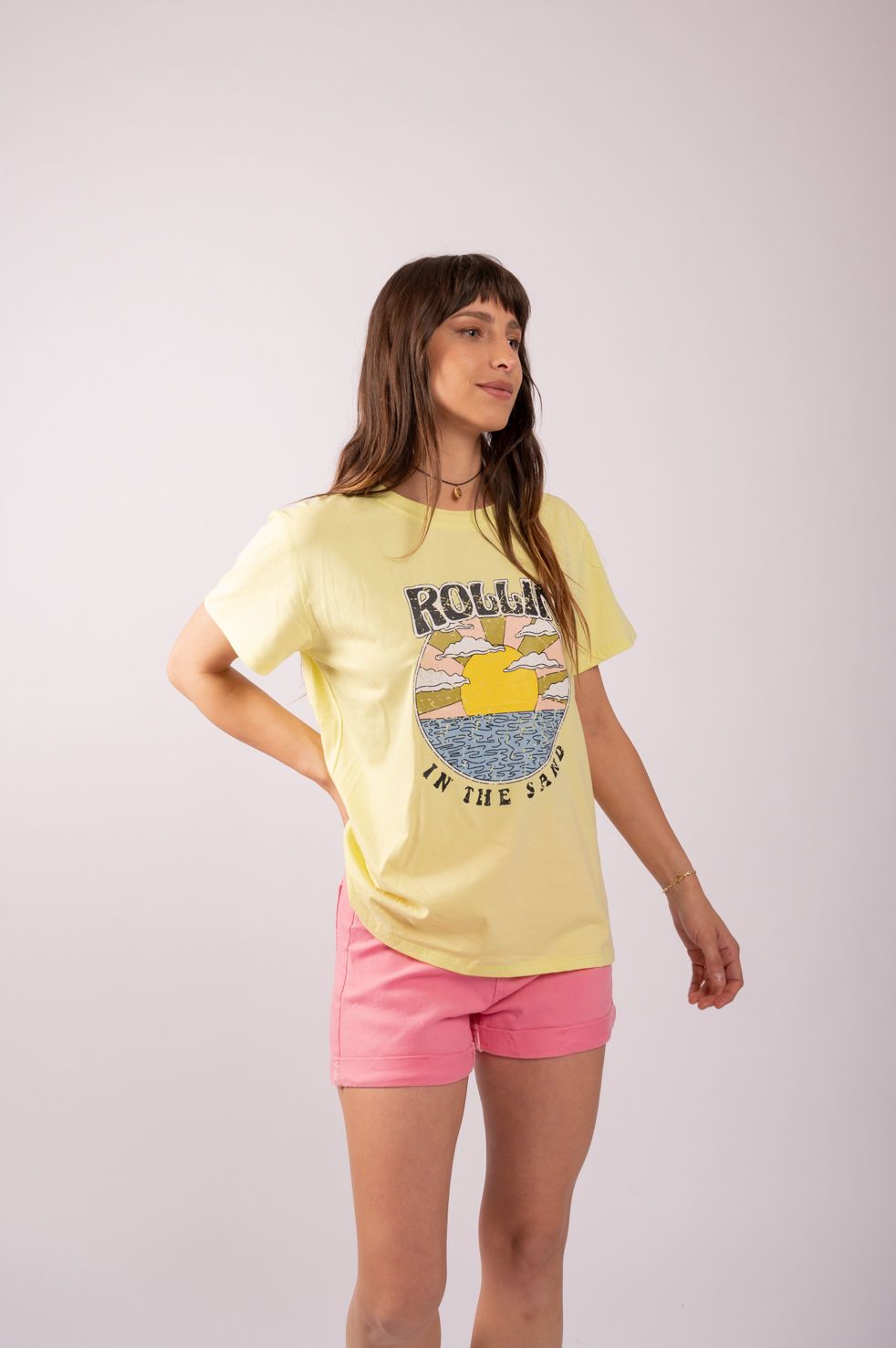 T-SHIRT ESTAMPADA ROLLING