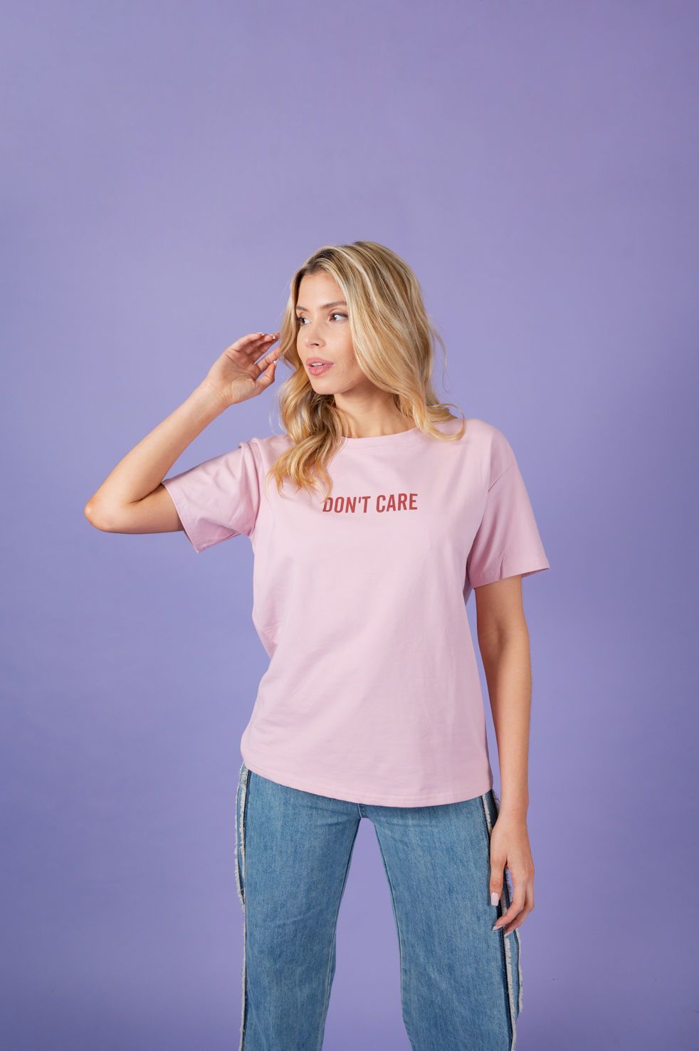 T-SHIRT ESTAMPA CARE