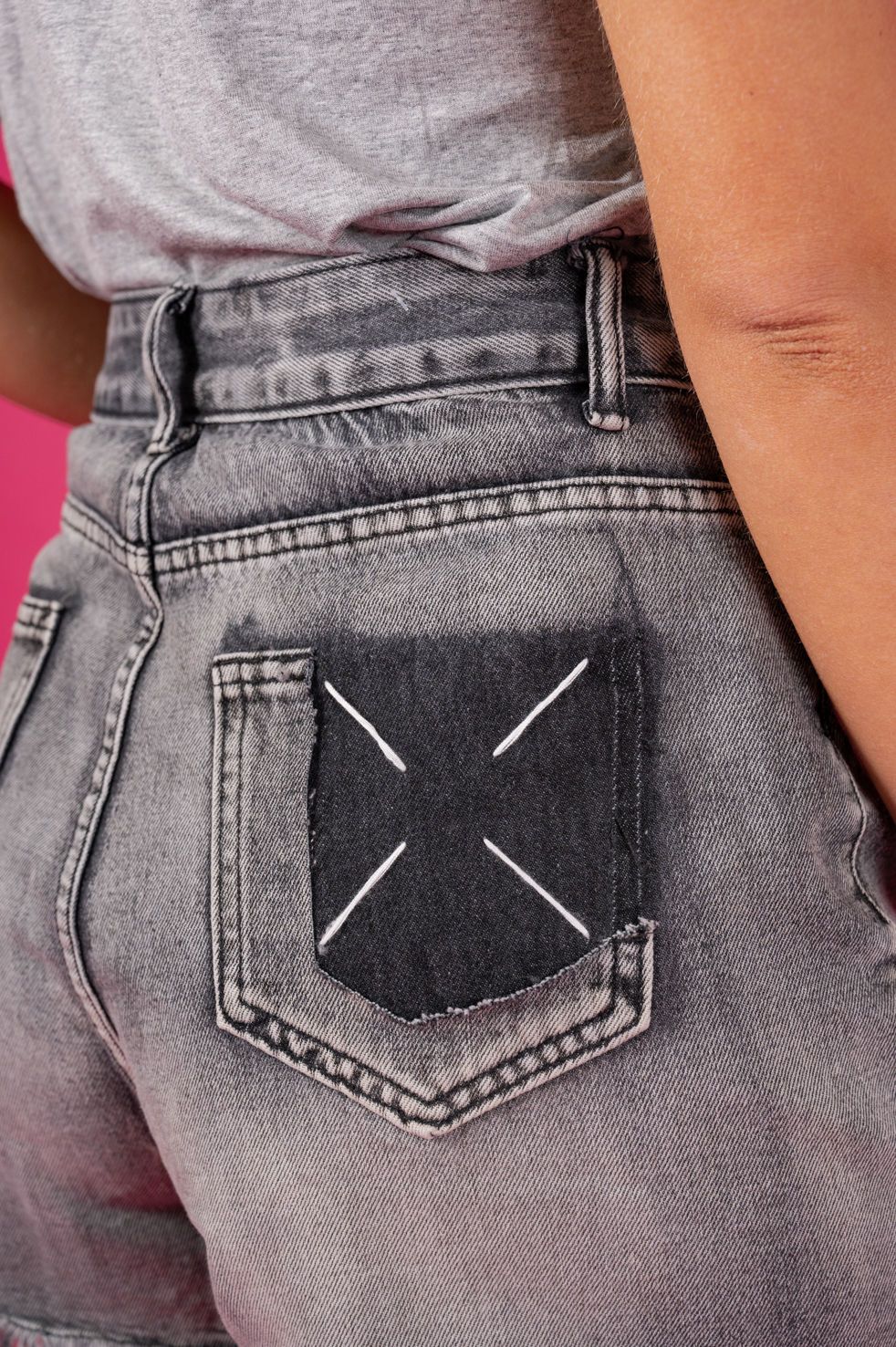 SHORT DE JEAN THERE