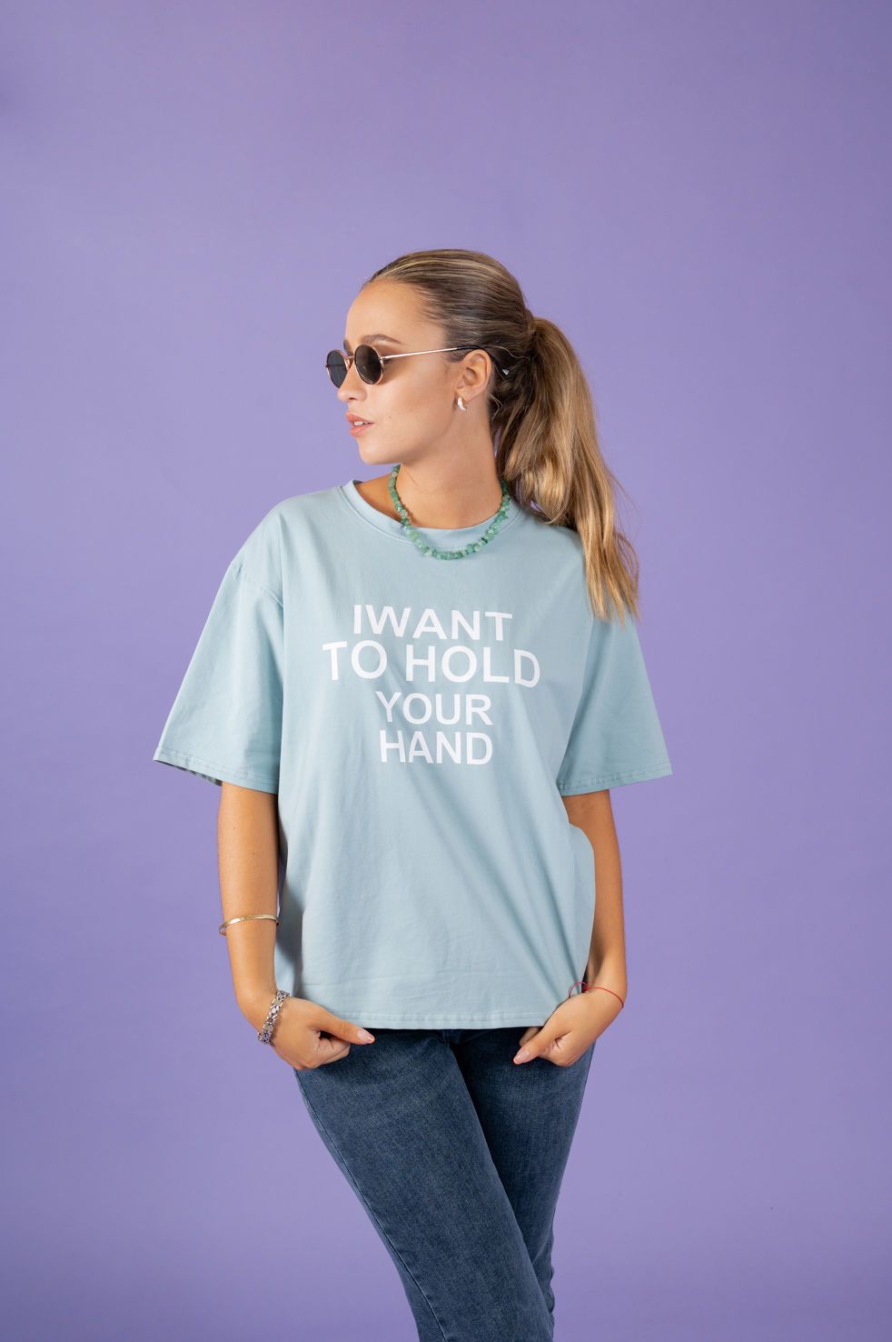 T-SHIRT ESTAMPA HOLD