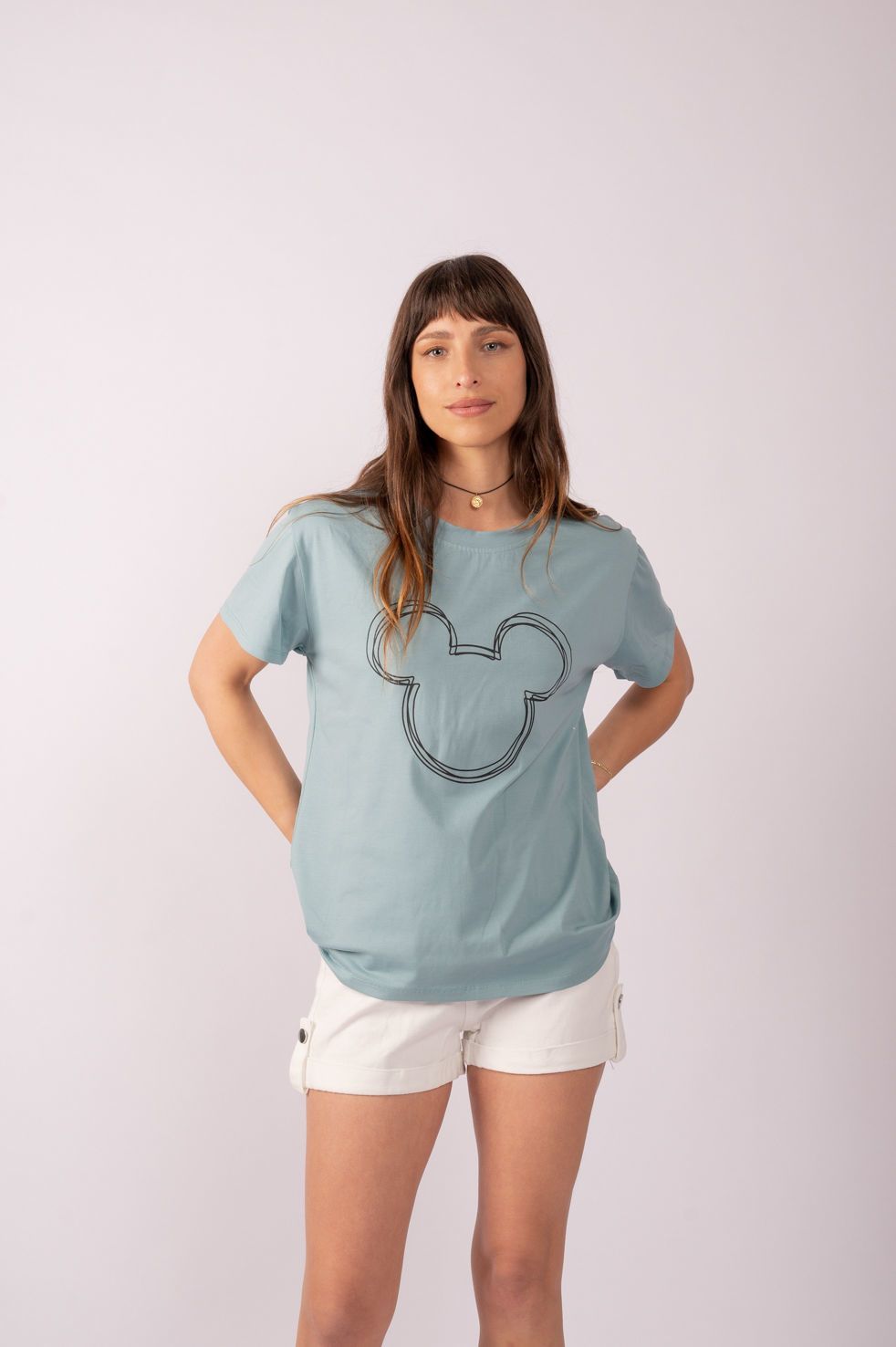 T-SHIRT ESTAMPADA OUTLINE